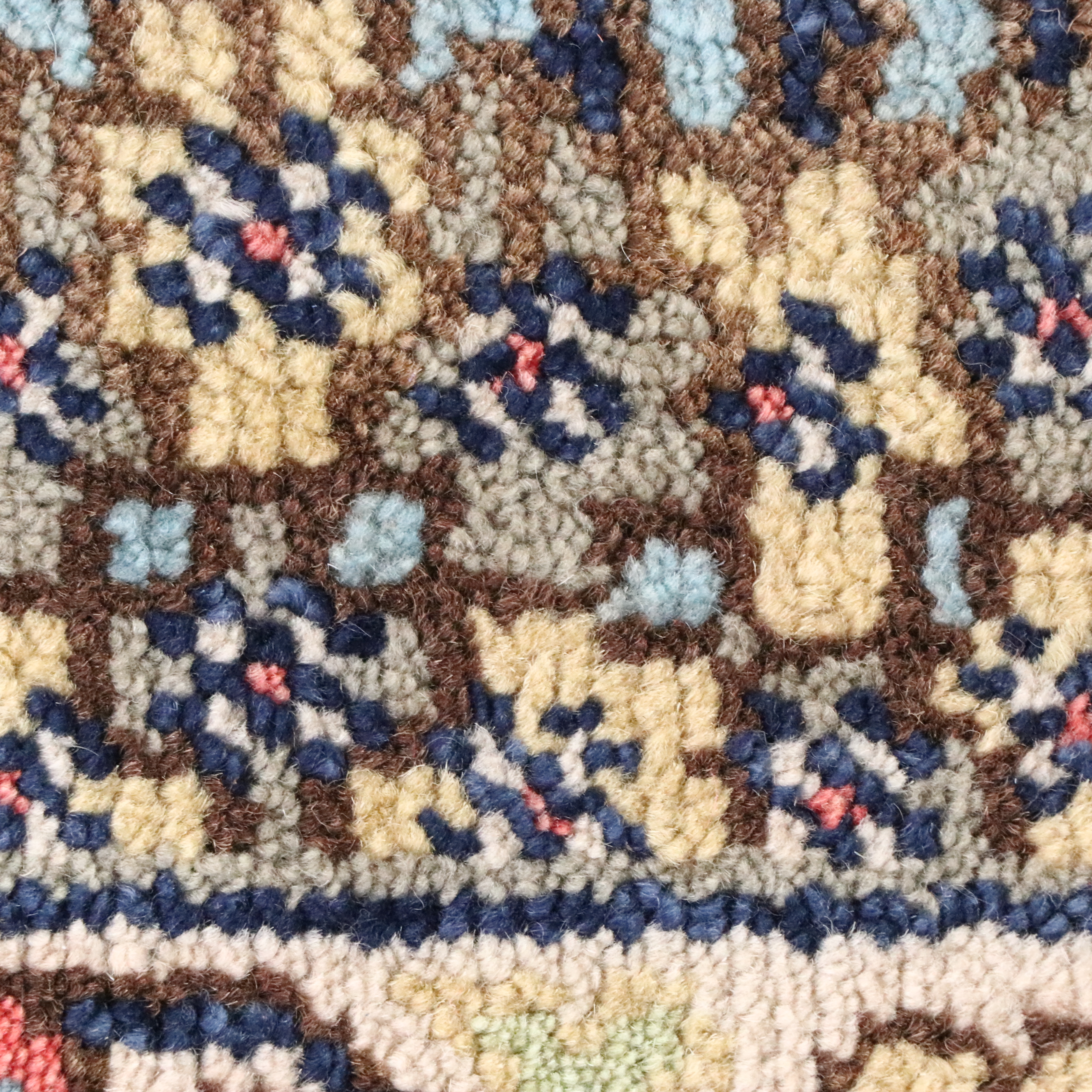 2'5 x 6'4 Hand-Knotted Indian Jaipur Carpet Runner