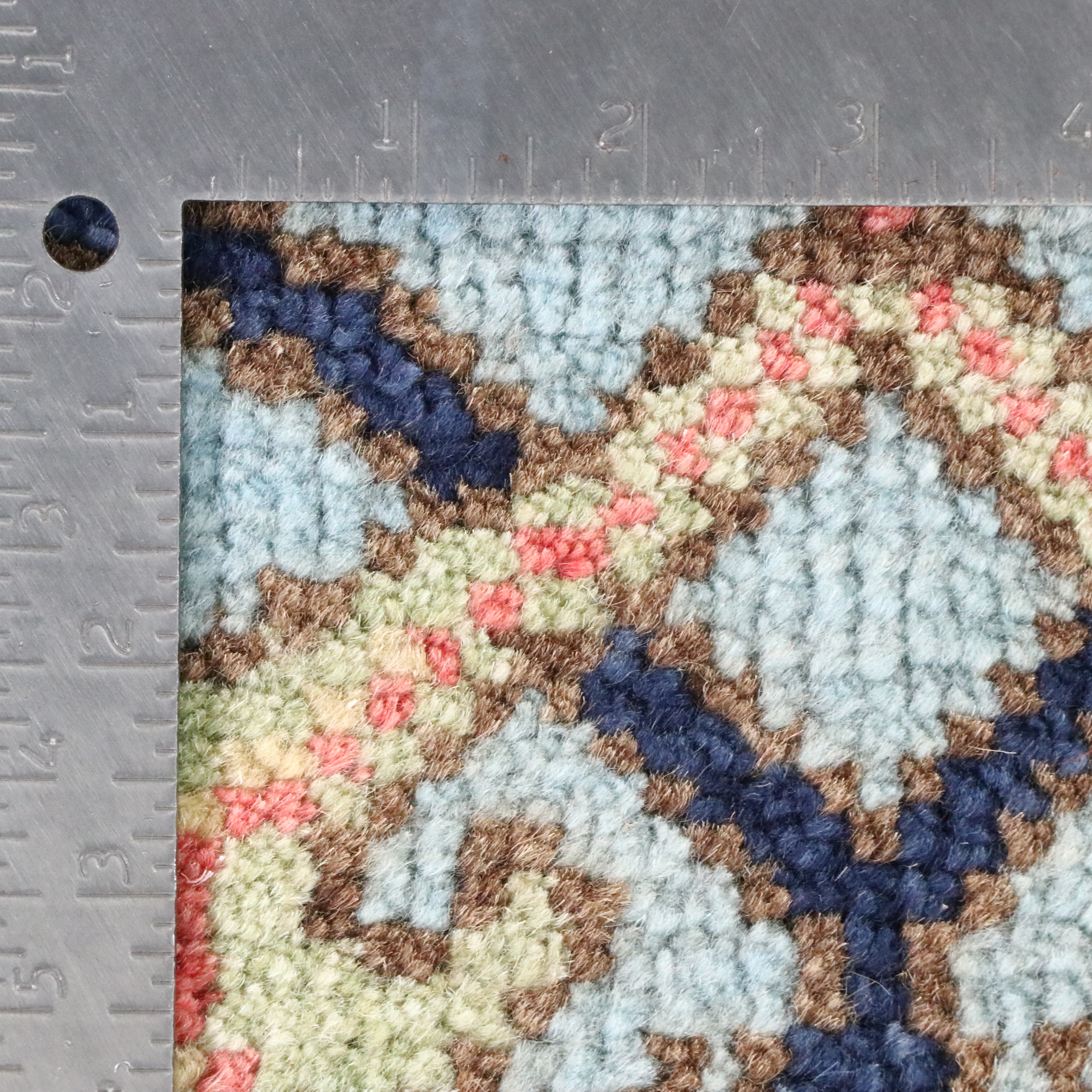 2'5 x 6'4 Hand-Knotted Indian Jaipur Carpet Runner