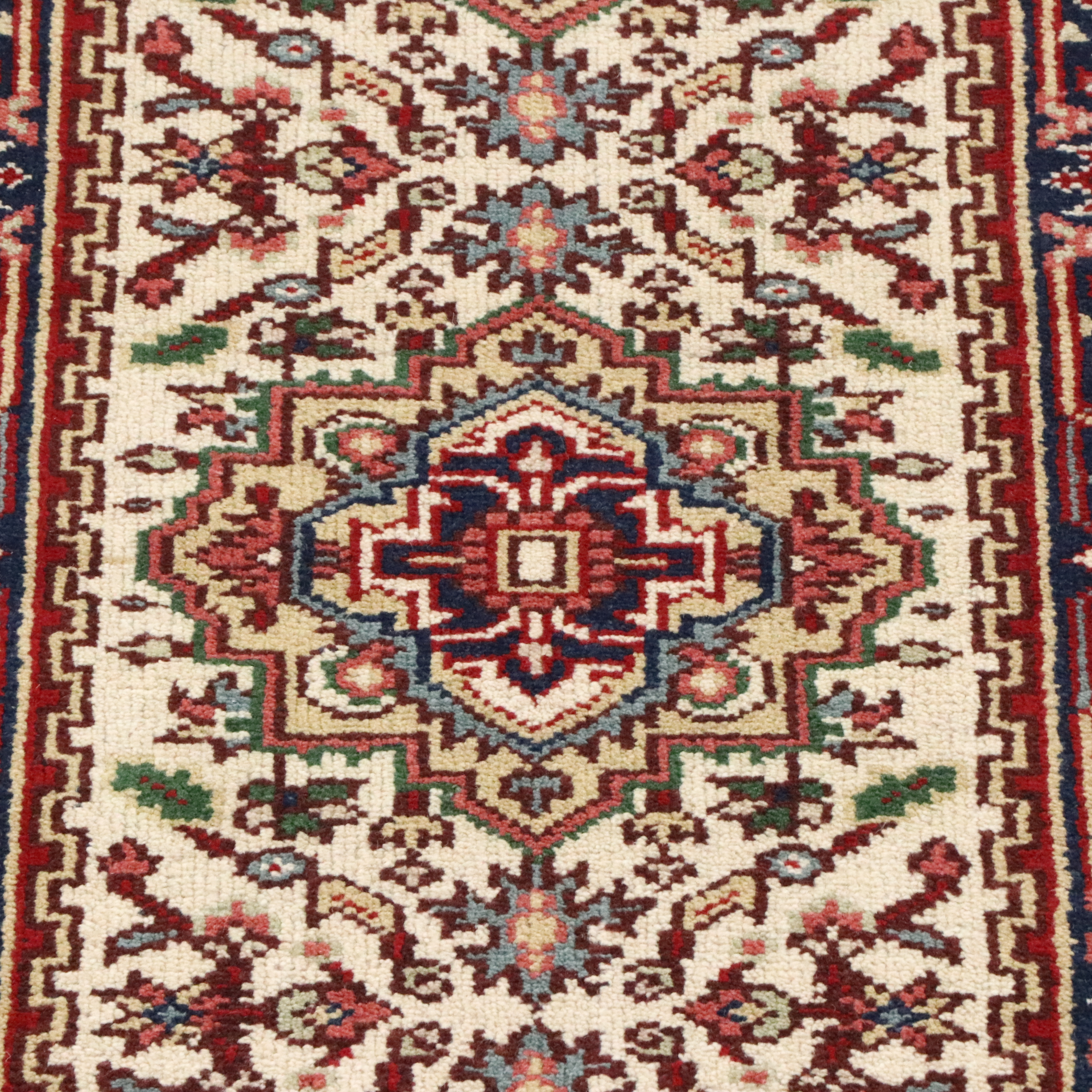 2'8 x 7'10 Hand-Knotted Pakistani-Persian Style Carpet Runner