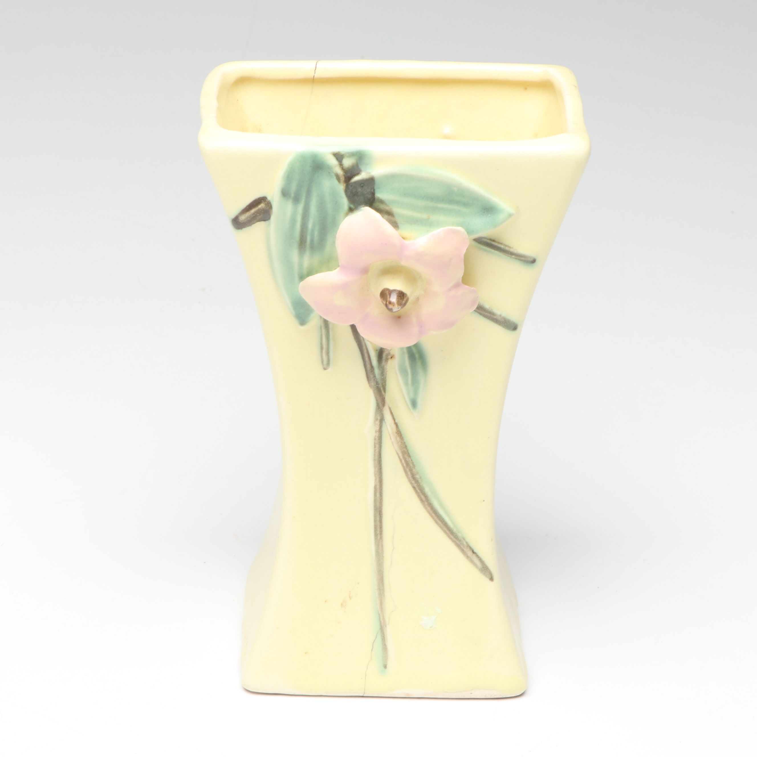 McCoy, Hull and Weller Floral Matte Glaze Art Pottery