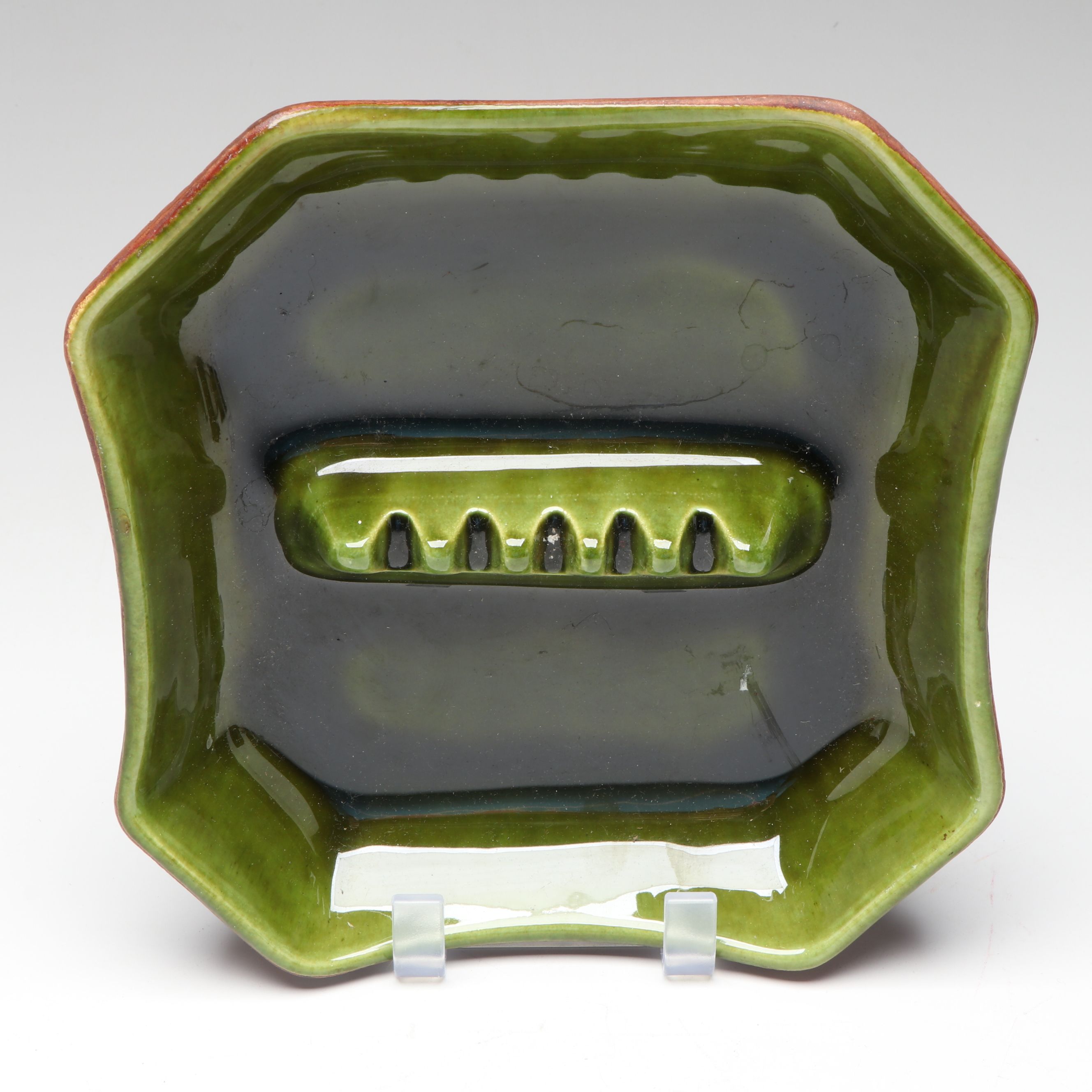 SDW Stoneware and Other Ceramic Ashtrays with Toothpick Dispenser
