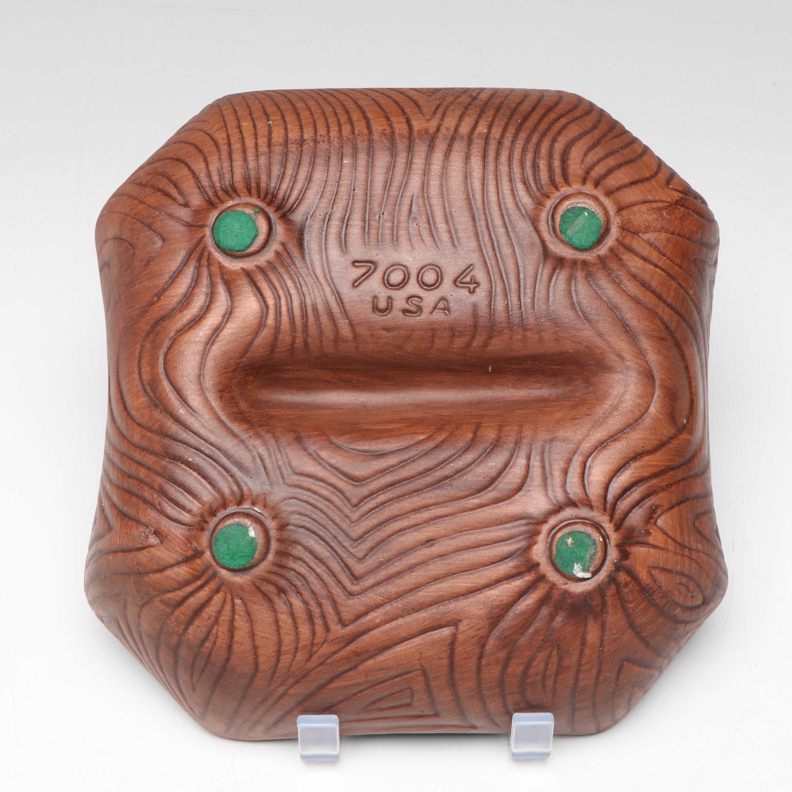 SDW Stoneware and Other Ceramic Ashtrays with Toothpick Dispenser