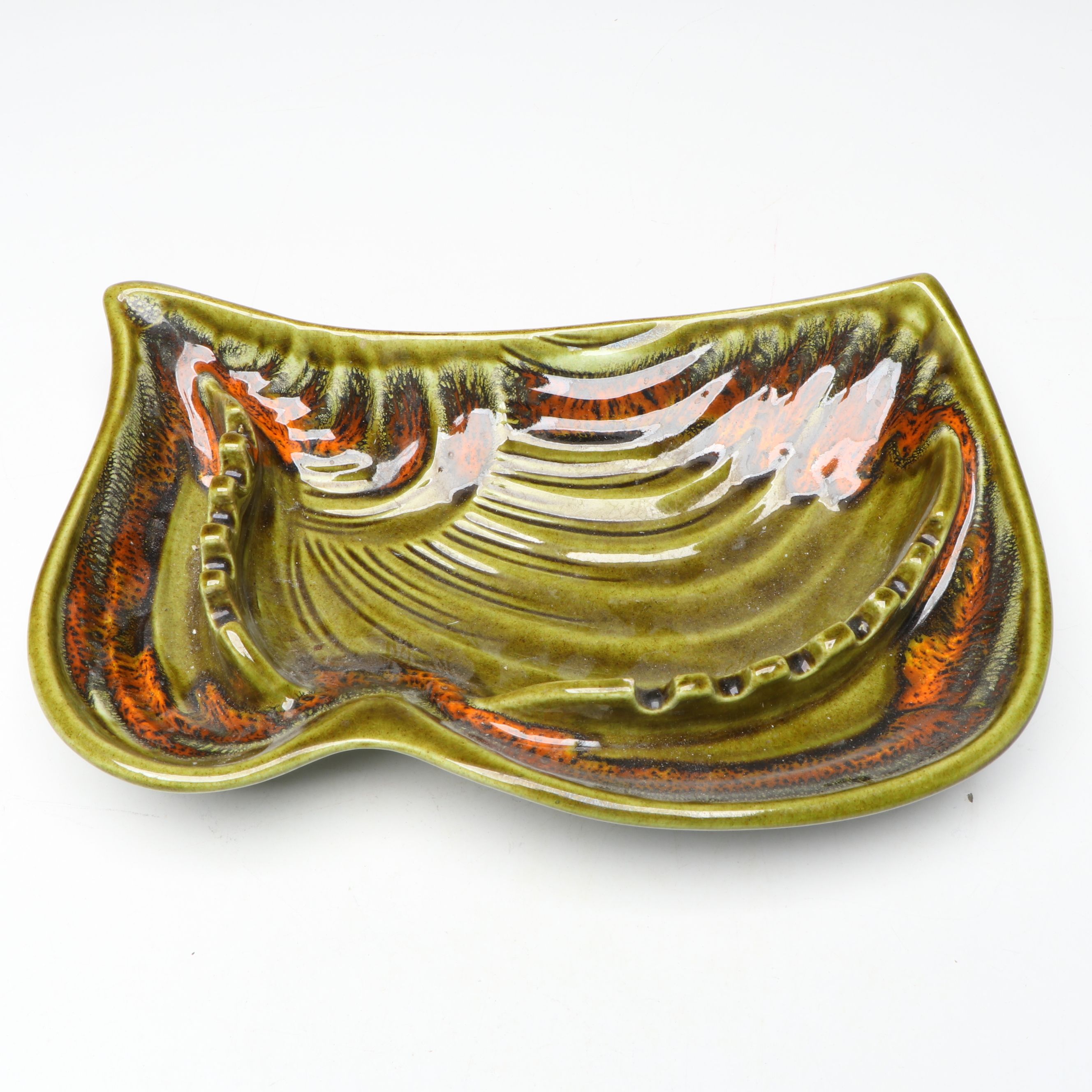 SDW Stoneware and Other Ceramic Ashtrays with Toothpick Dispenser