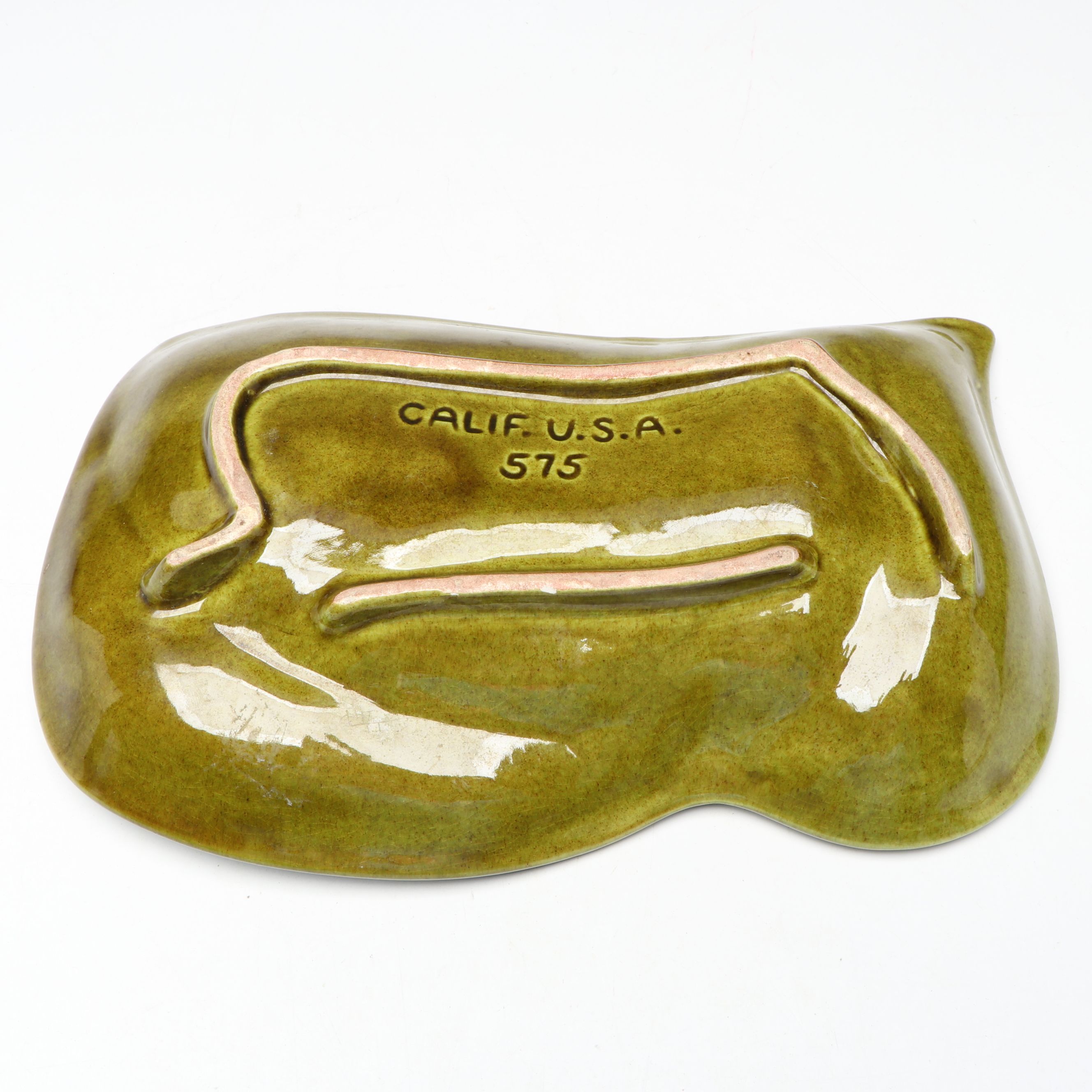 SDW Stoneware and Other Ceramic Ashtrays with Toothpick Dispenser