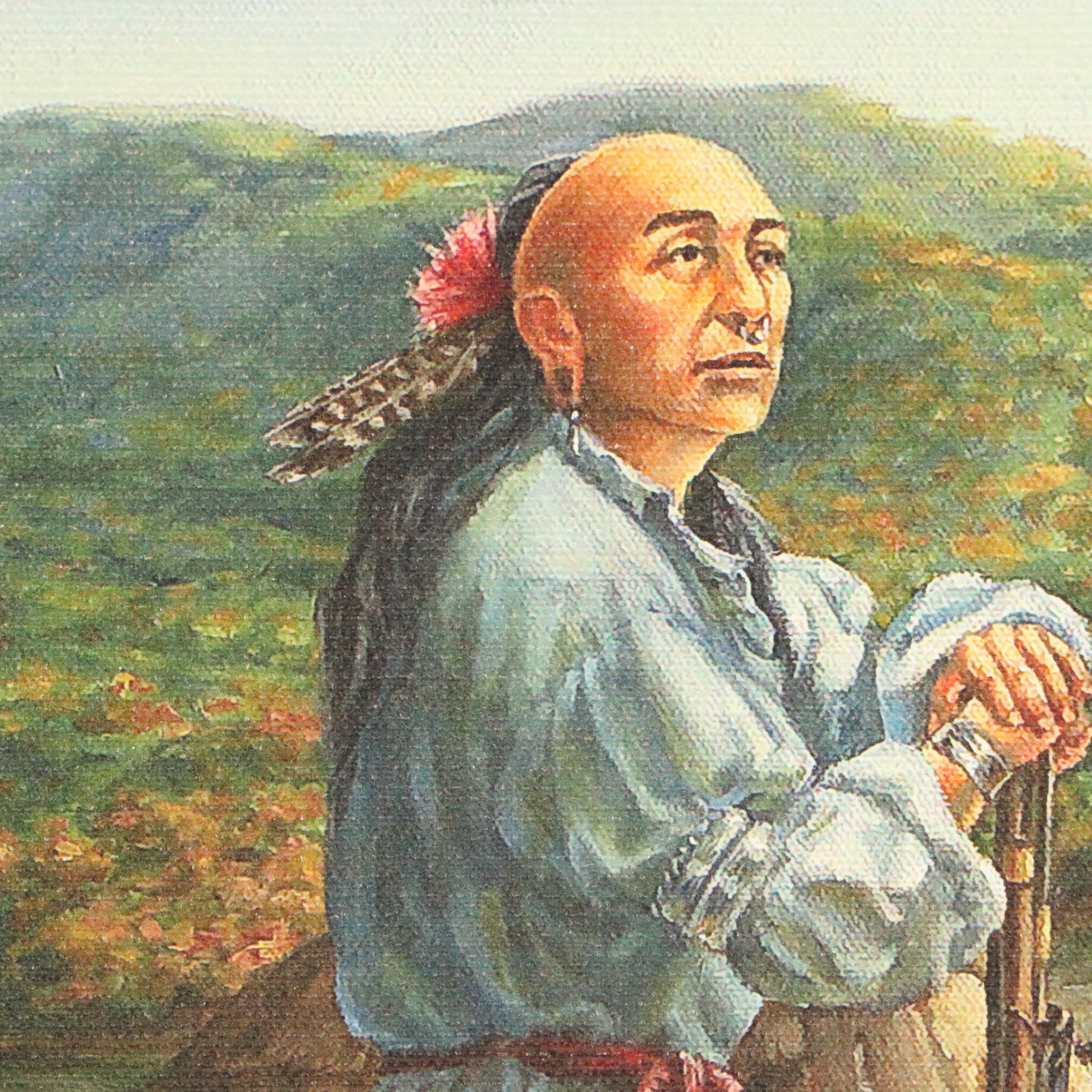 Mary Louise Holt Giclée "Look, They Come!"