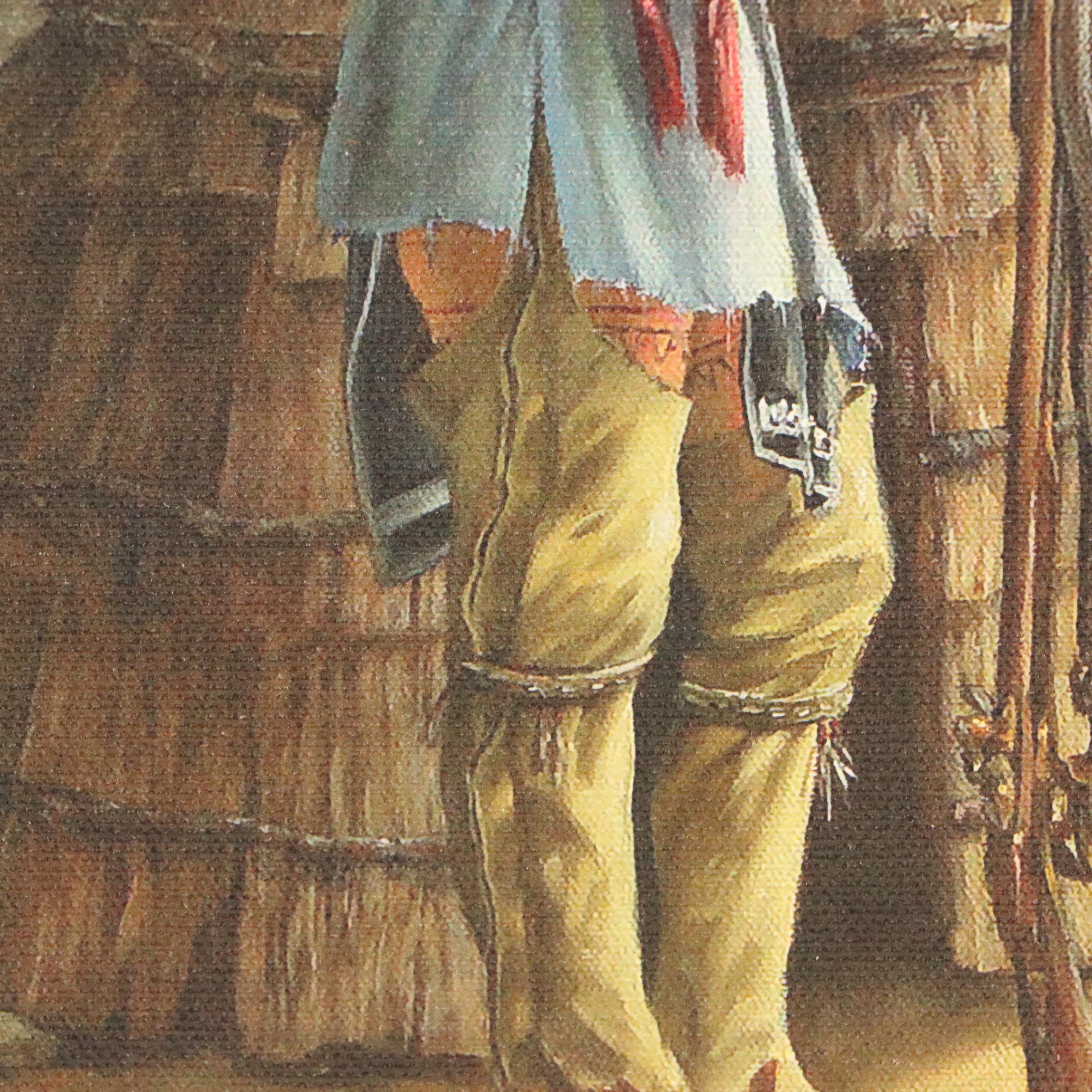 Mary Louise Holt Giclée "Look, They Come!"