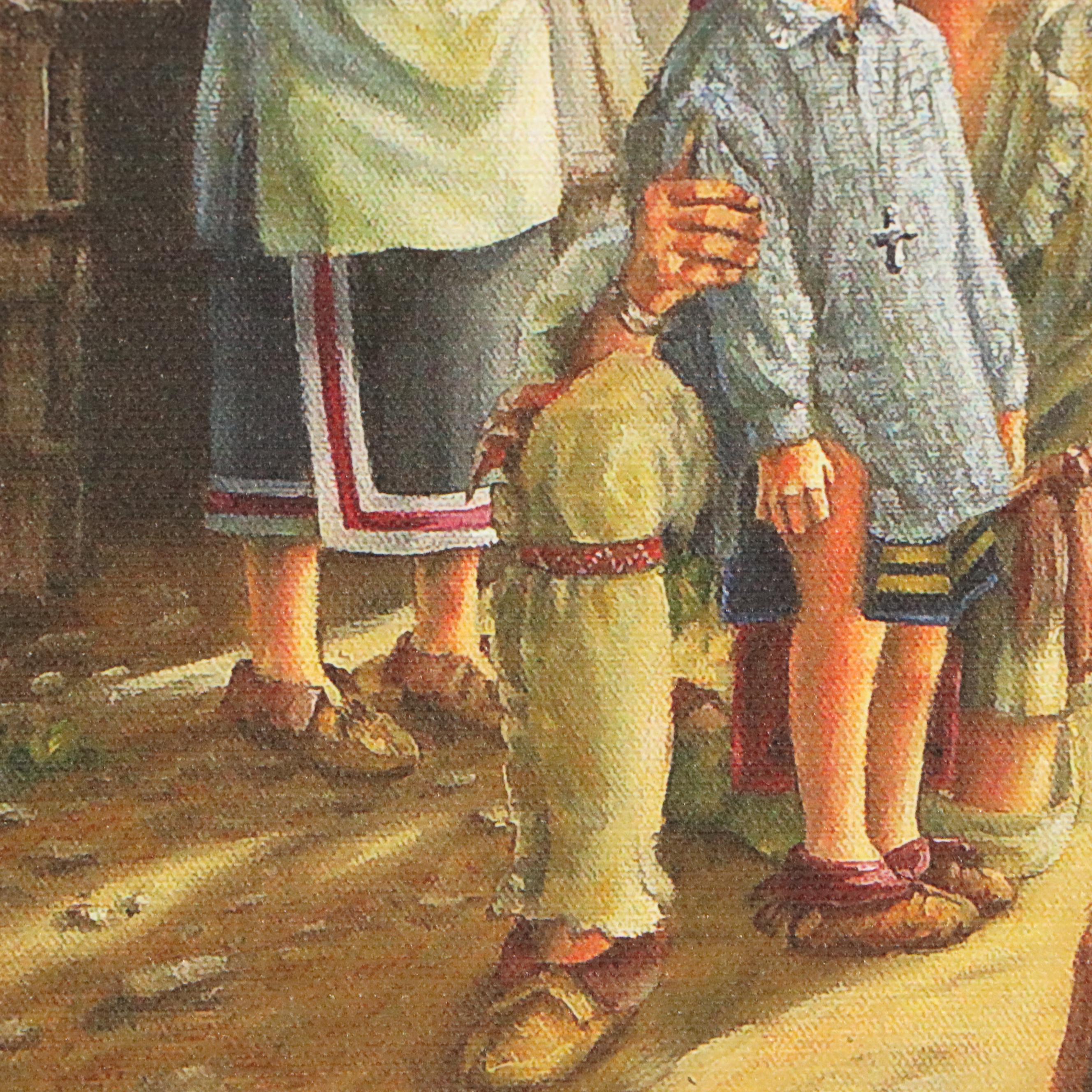 Mary Louise Holt Giclée "Look, They Come!"