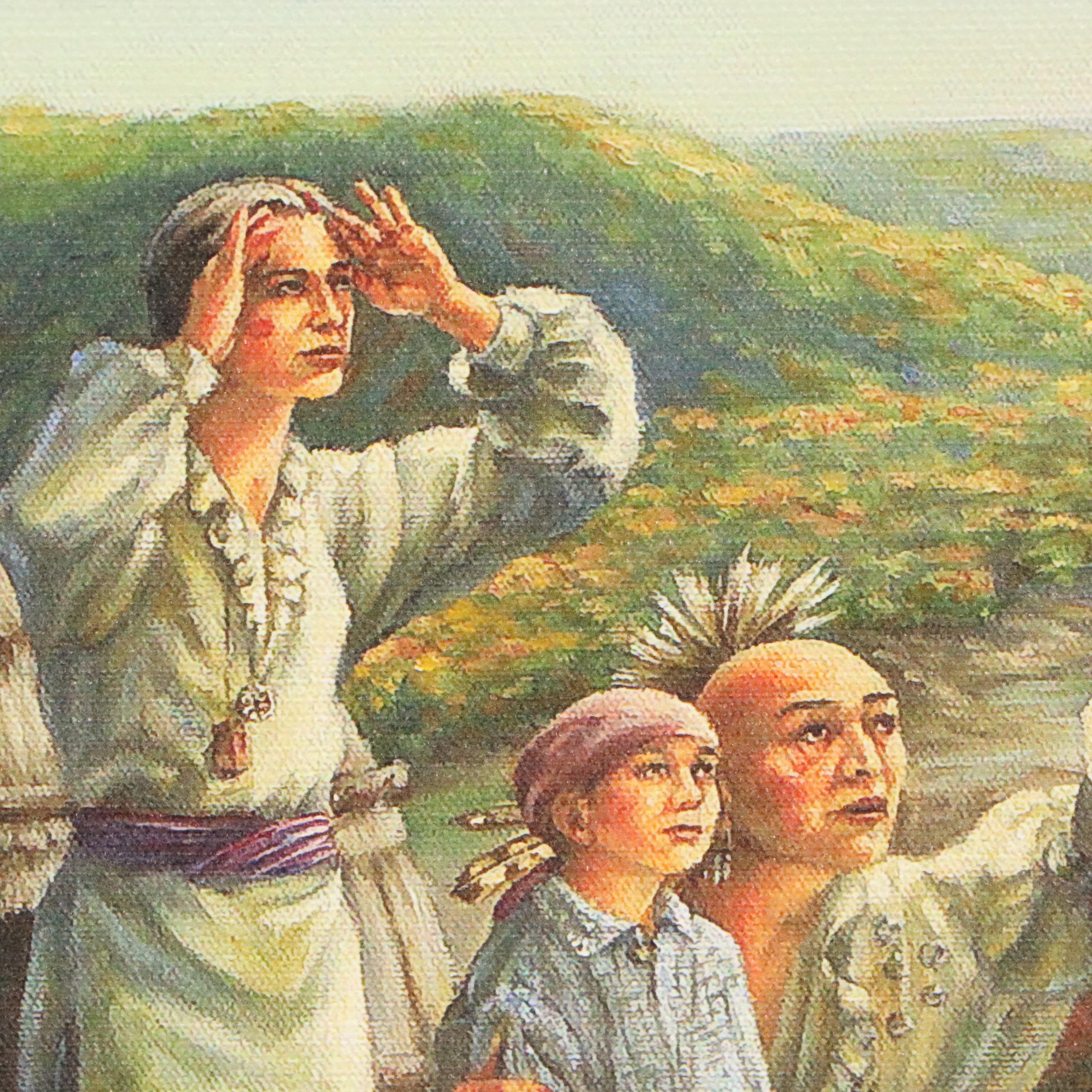 Mary Louise Holt Giclée "Look, They Come!"