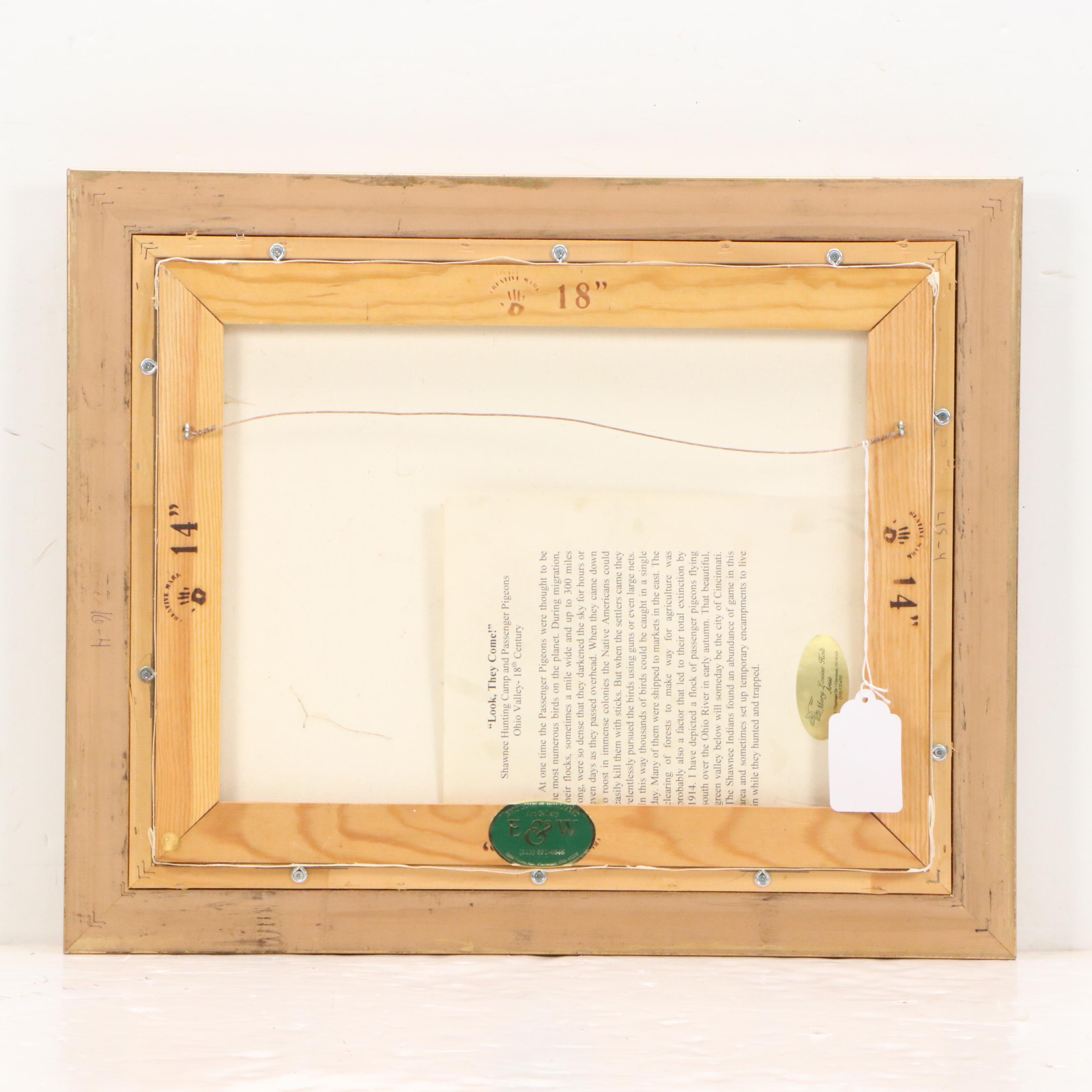 Mary Louise Holt Giclée "Look, They Come!"