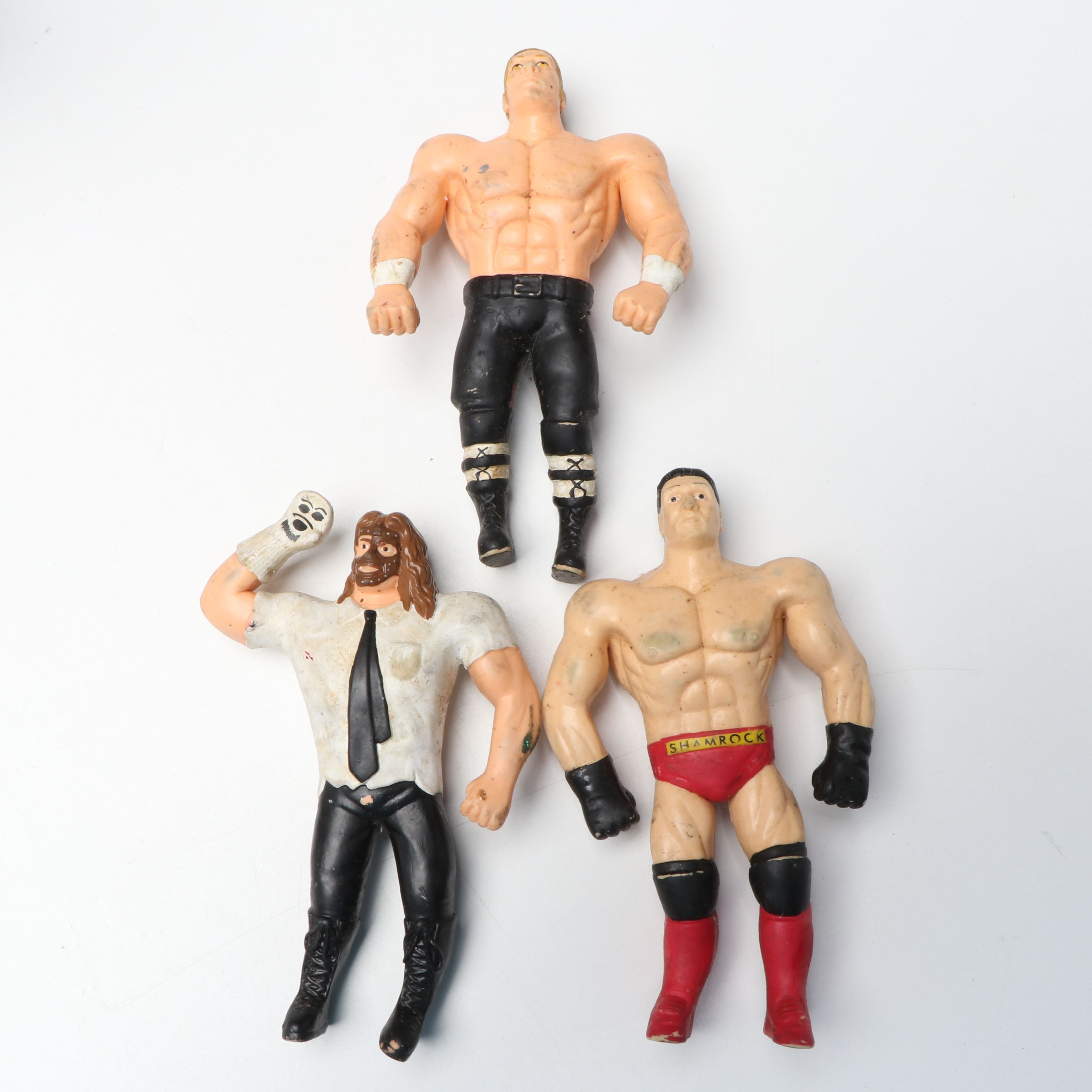Marvel WWE Goldberg with Just Toys "Bend-Ems" and More Action Figures