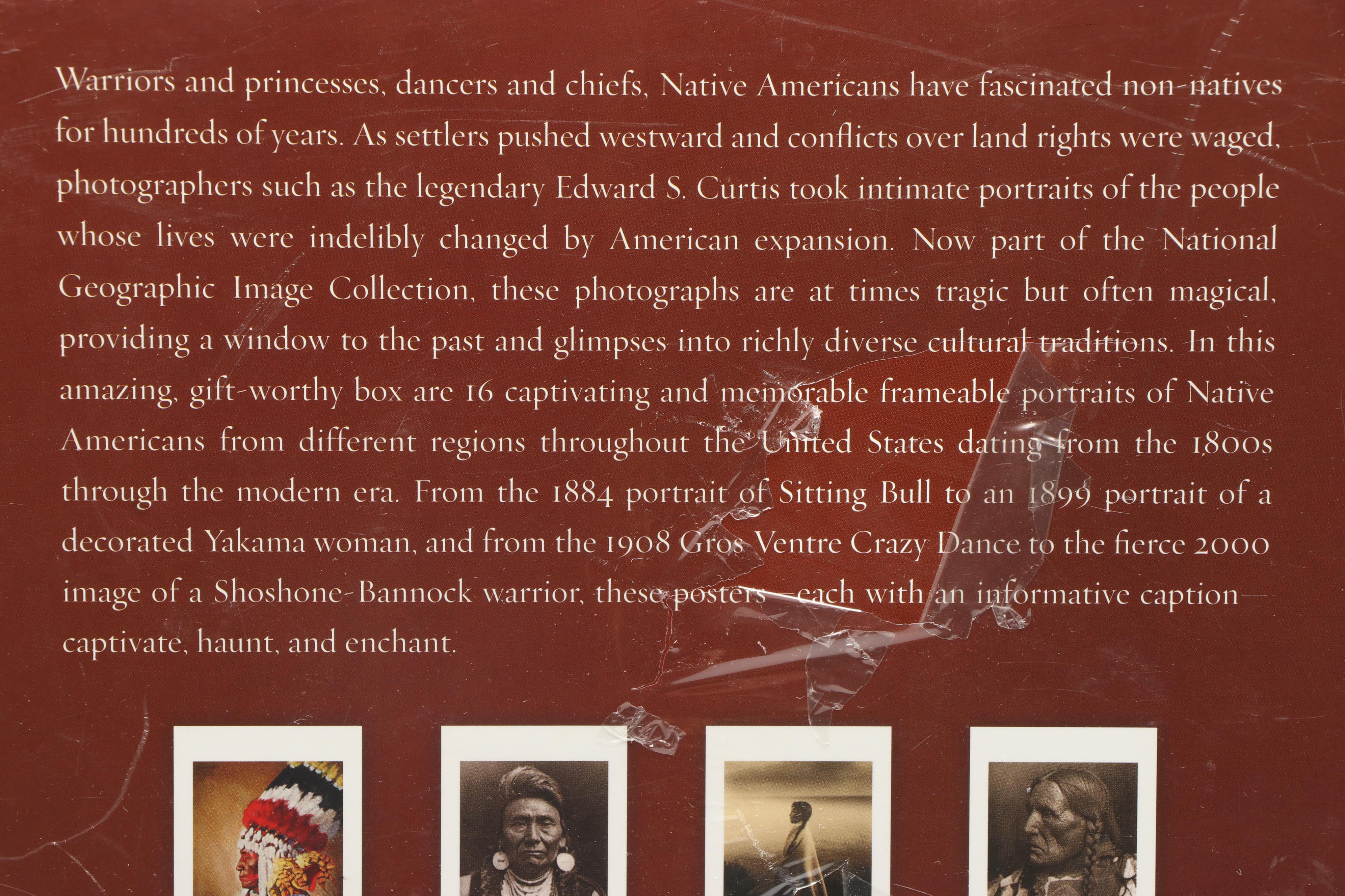 National Geographic Society "Native American Portraits" Print Set, 2012