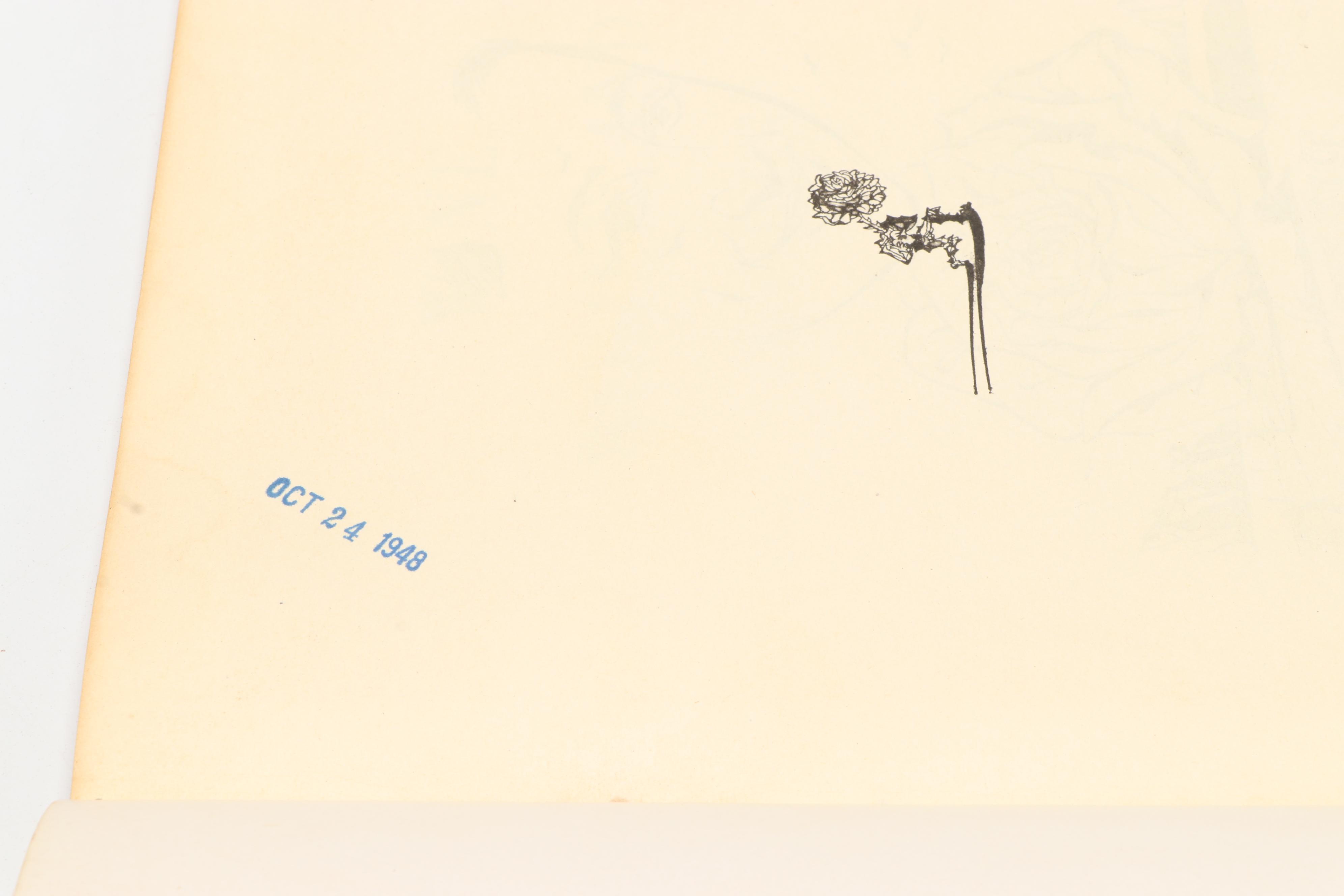 Salvador Dalí Illustrated "Wine, Women and Words" by Billy Rose, 1948