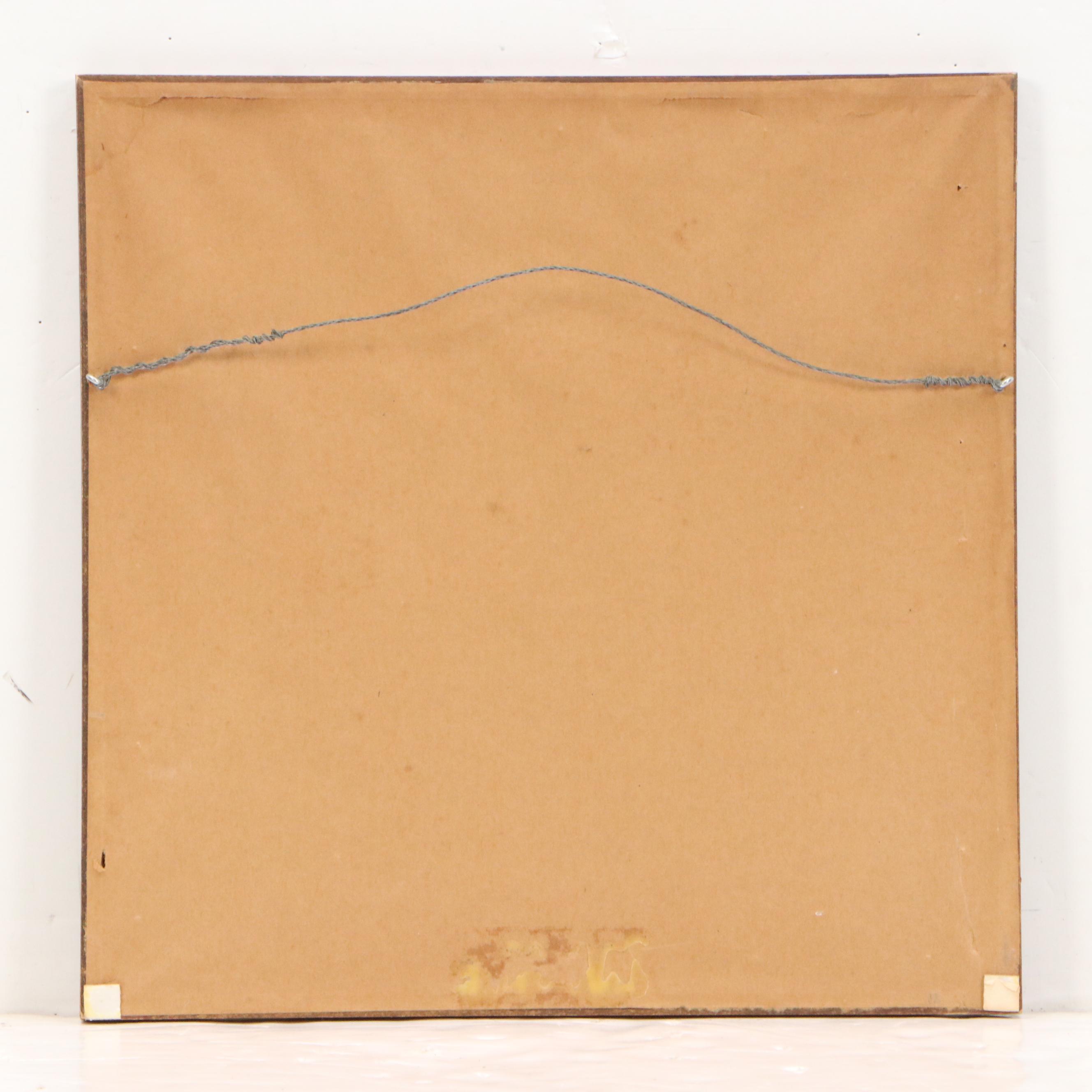 Betty E. Meghan Floral Watercolor Painting, 1994