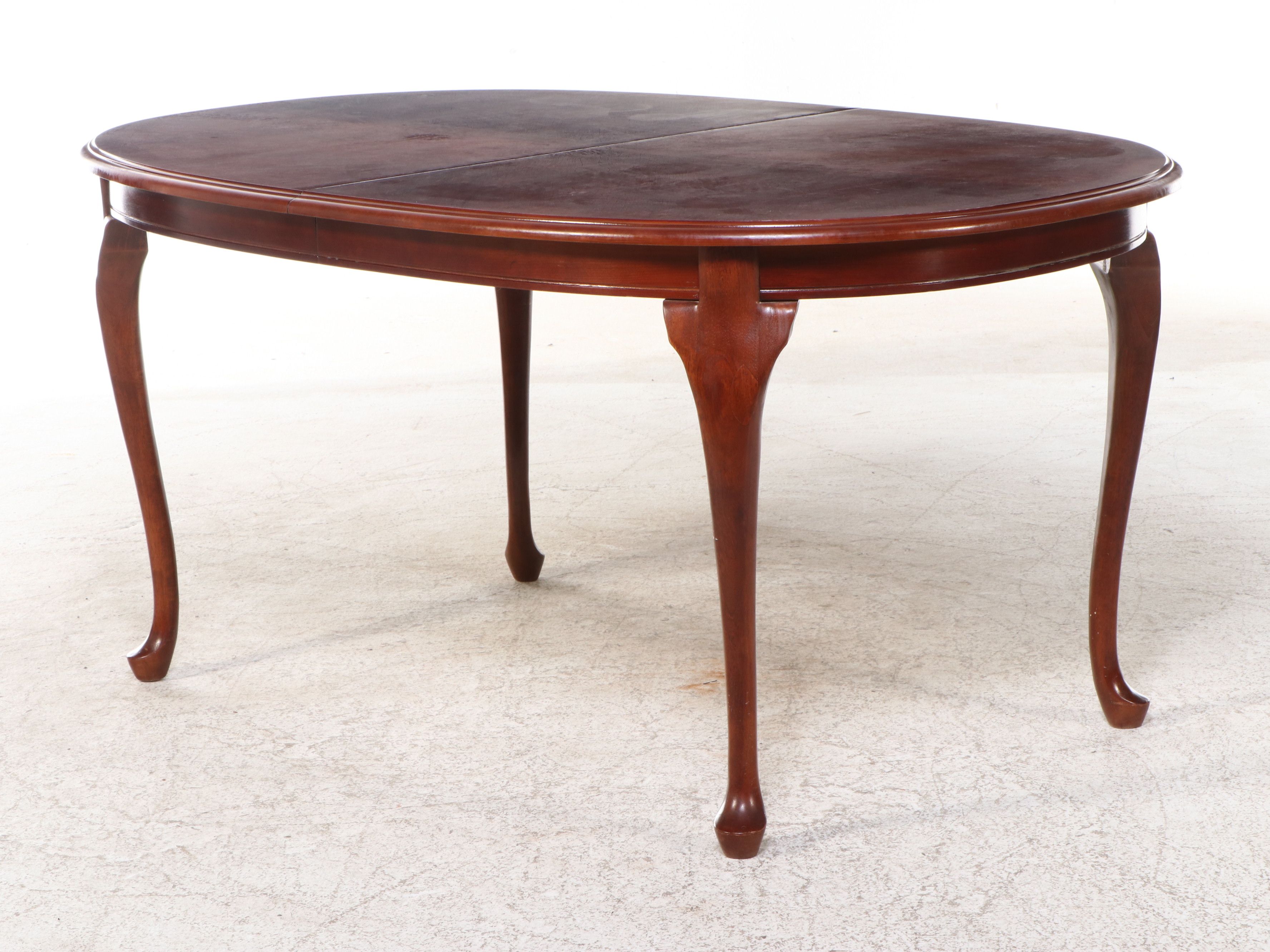 Queen Anne Style Birch Dining Set