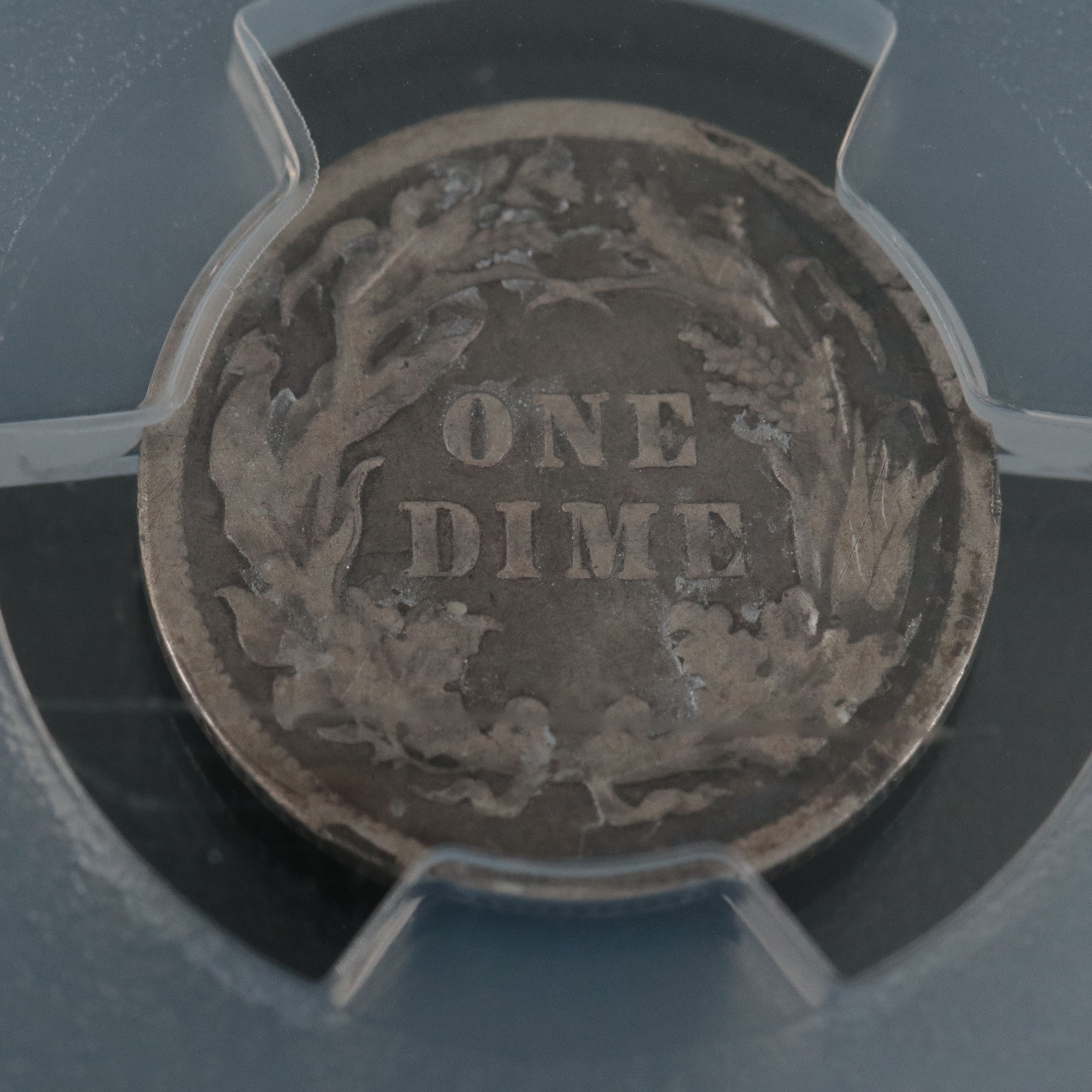 PCGS Graded VF Detail Cleaned 1886 Liberty Seated Silver Dime