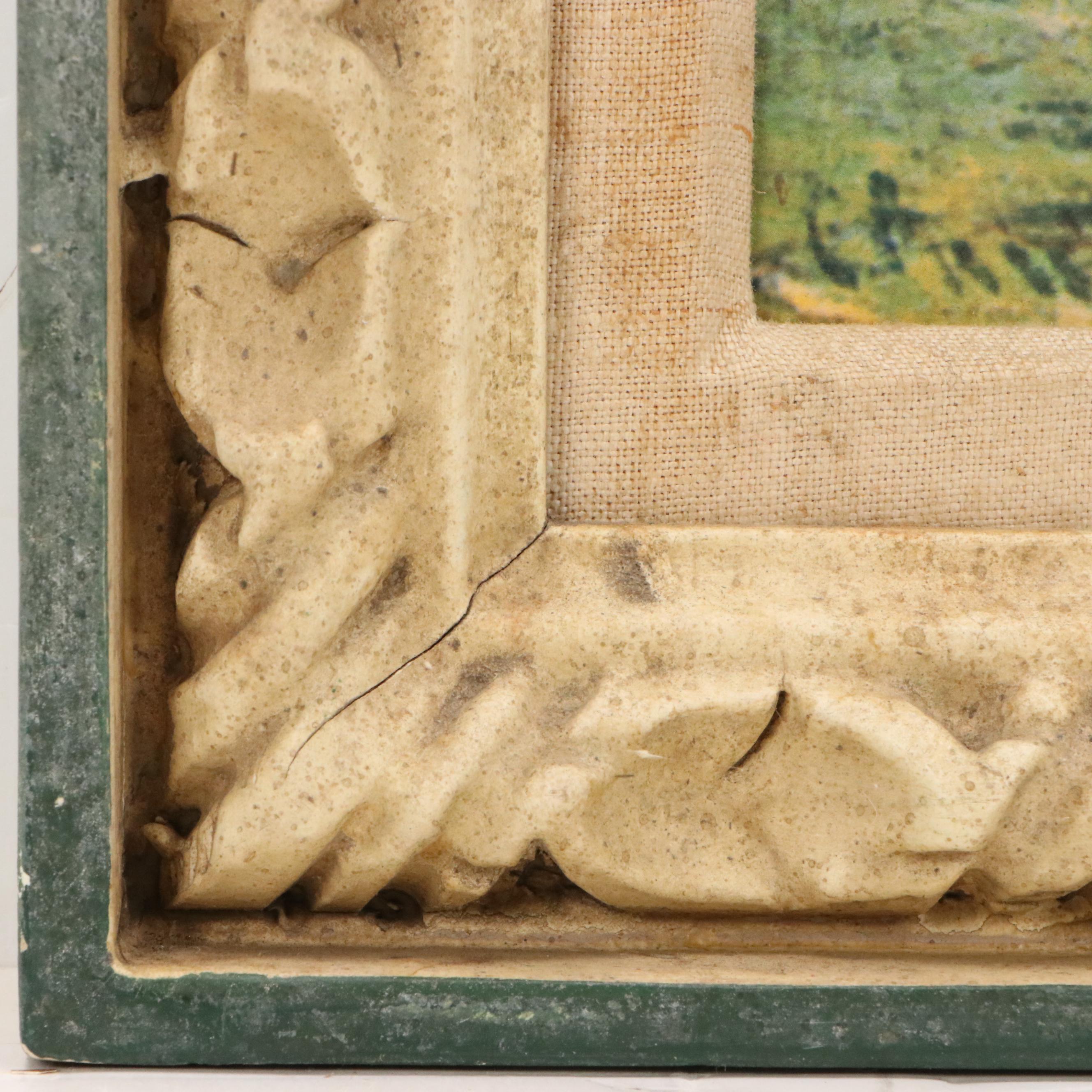 After Claude Monet Offset Lithograph "Red Boats at Argenteuil"