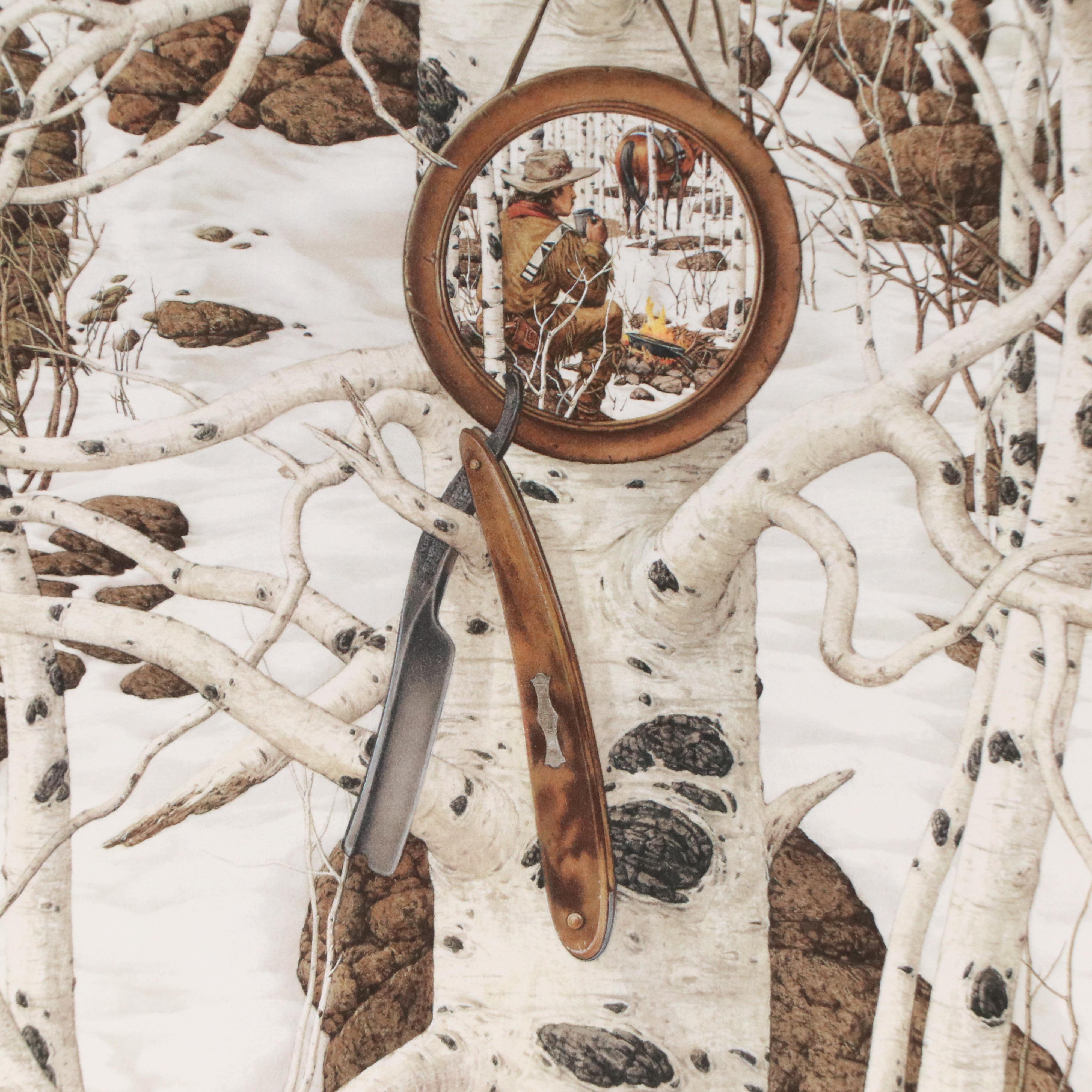 Bev Doolittle Offset Lithograph "Three More for Breakfast," 1996