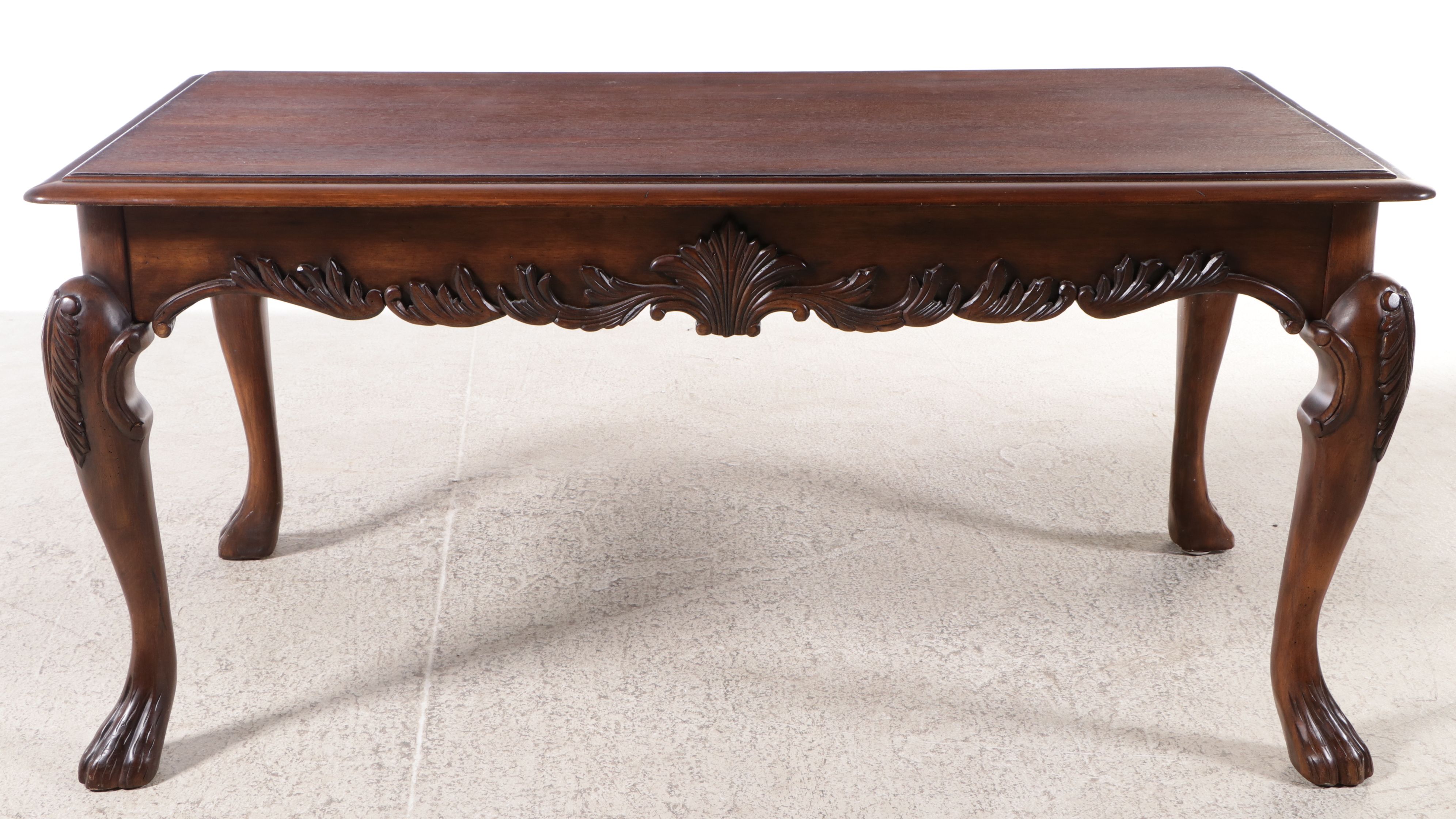 Hooker Furniture Chippendale Style Mahogany Writing Table