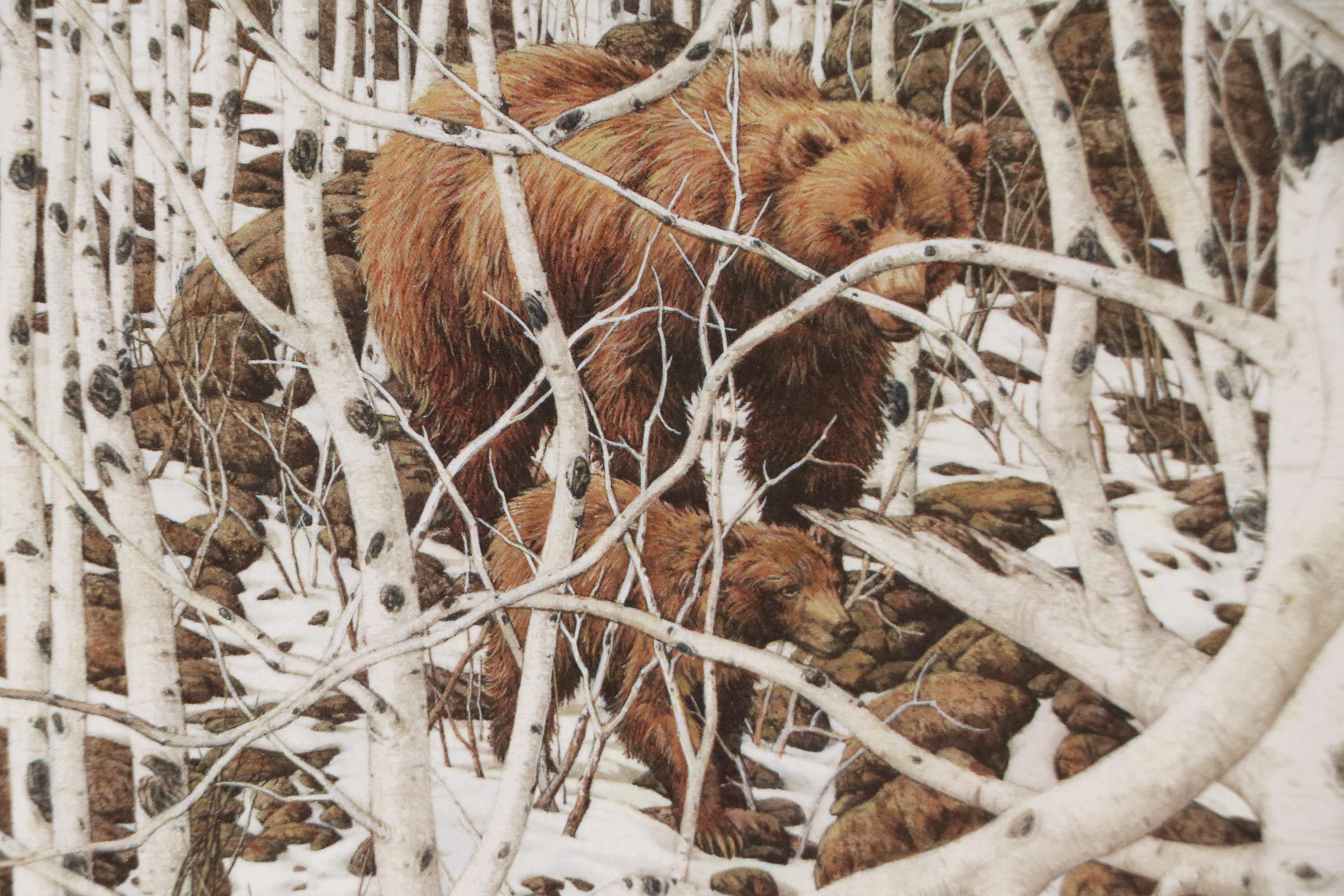 Bev Doolittle Offset Lithograph "Three More for Breakfast," 1996