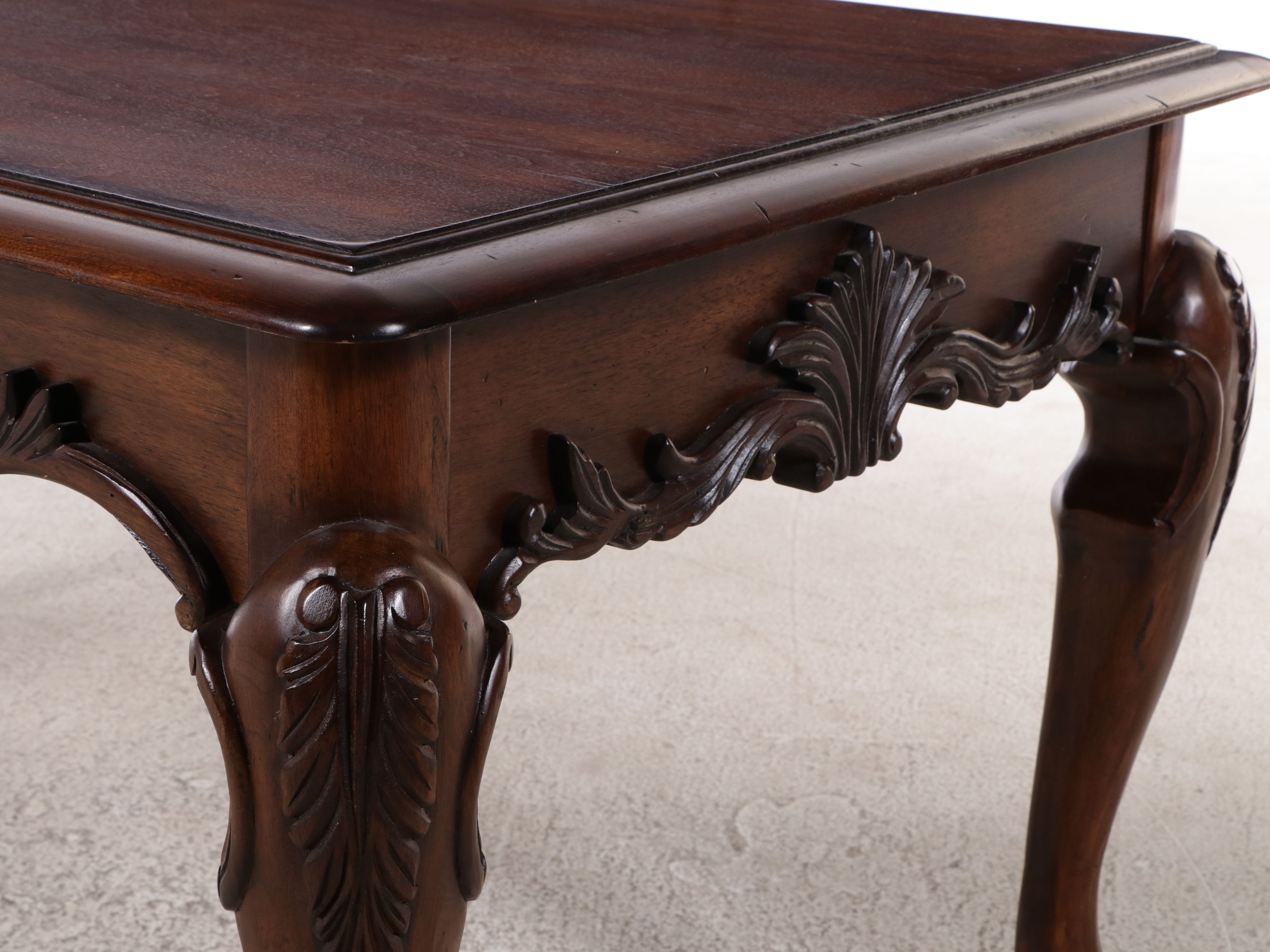 Hooker Furniture Chippendale Style Mahogany Writing Table