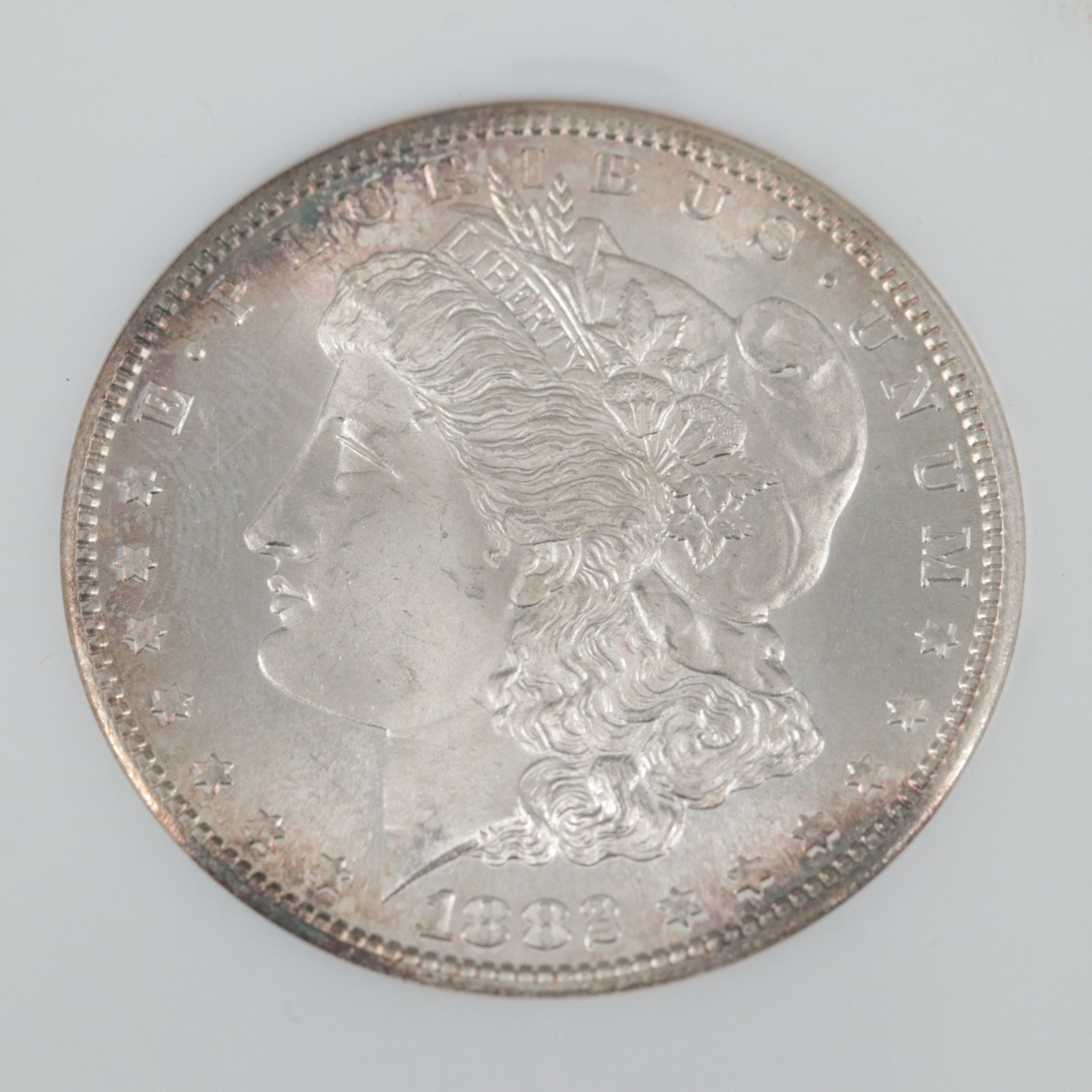 NGC Graded MS65 1882-S Morgan Silver Dollar
