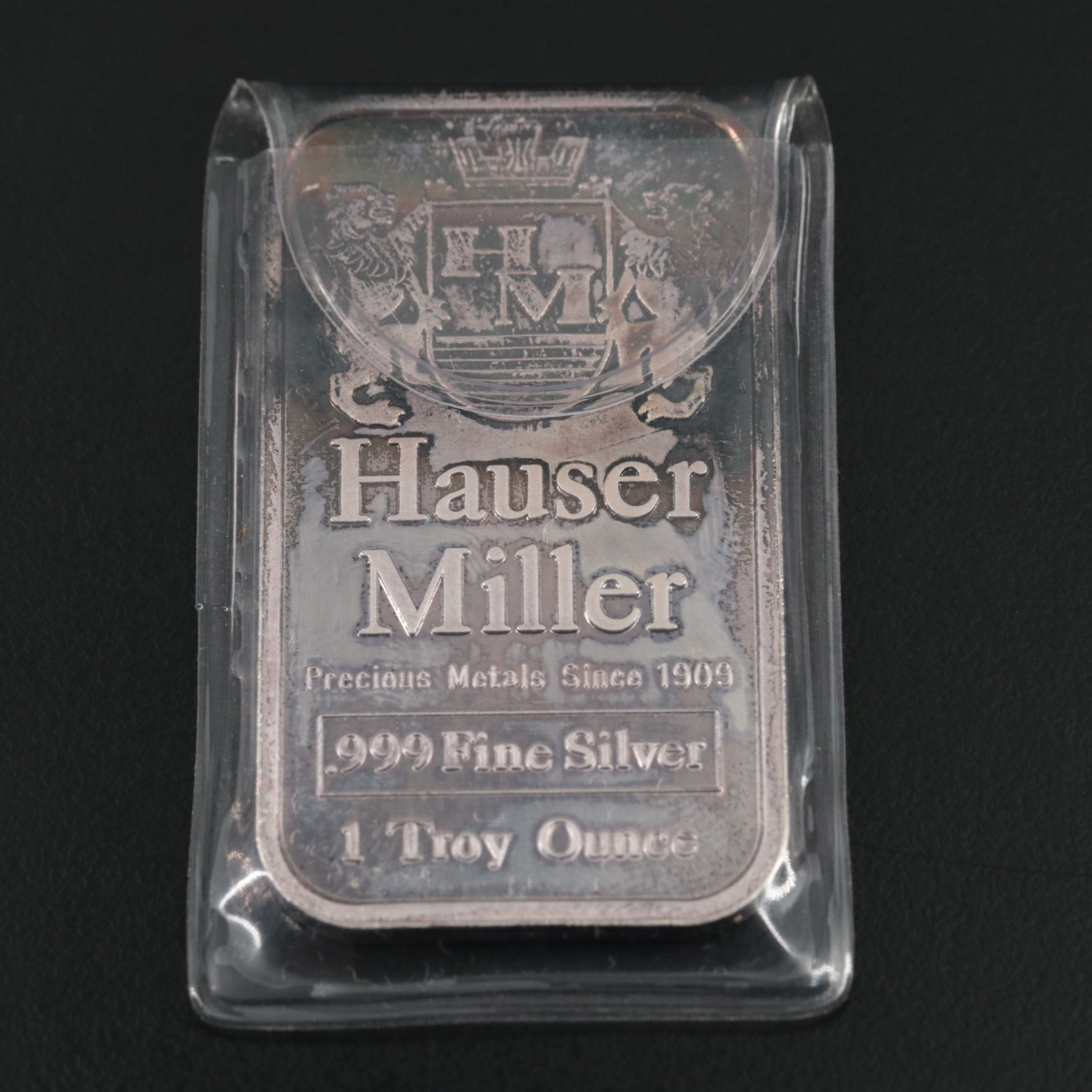 One Troy Ounce Fine Silver Bar