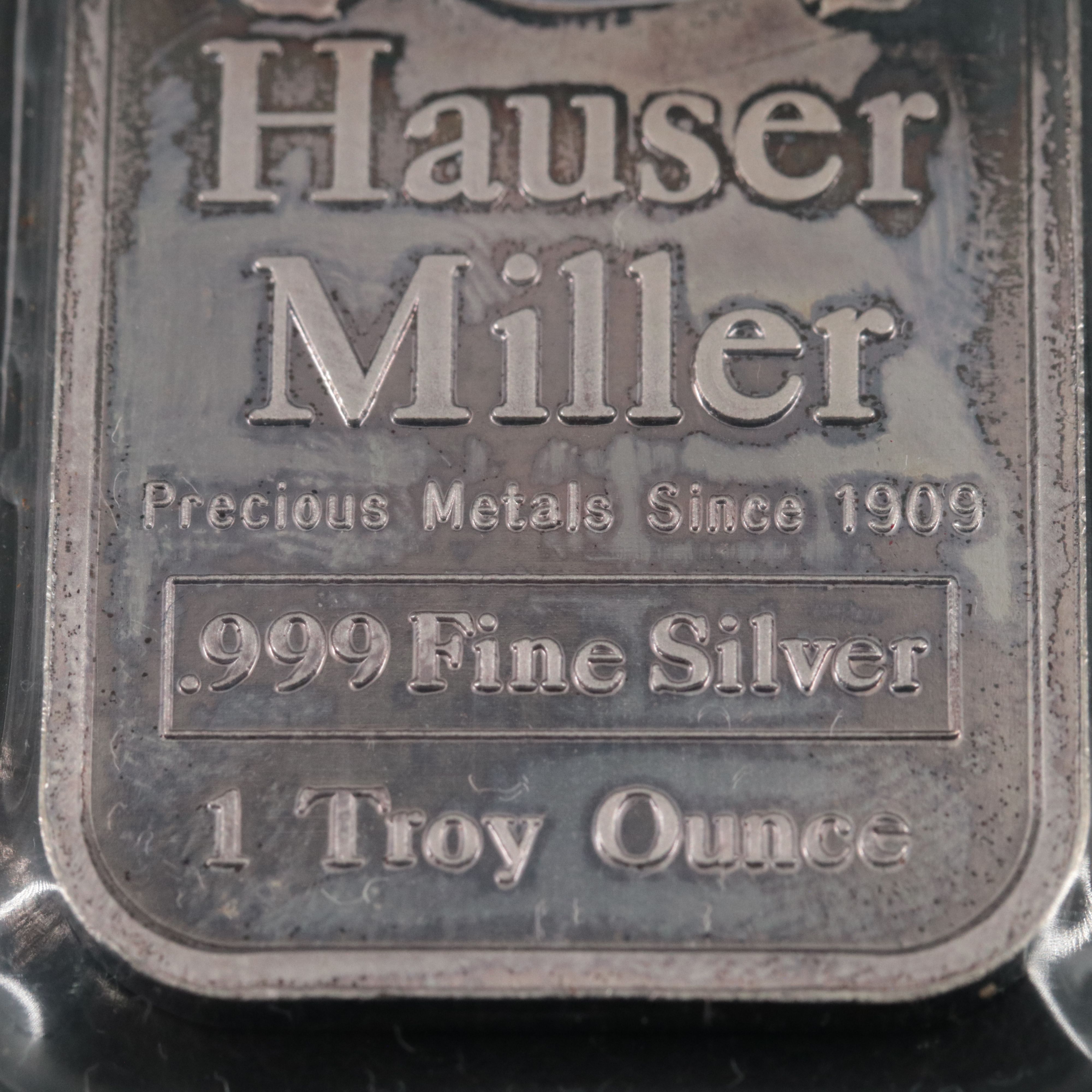 One Troy Ounce Fine Silver Bar