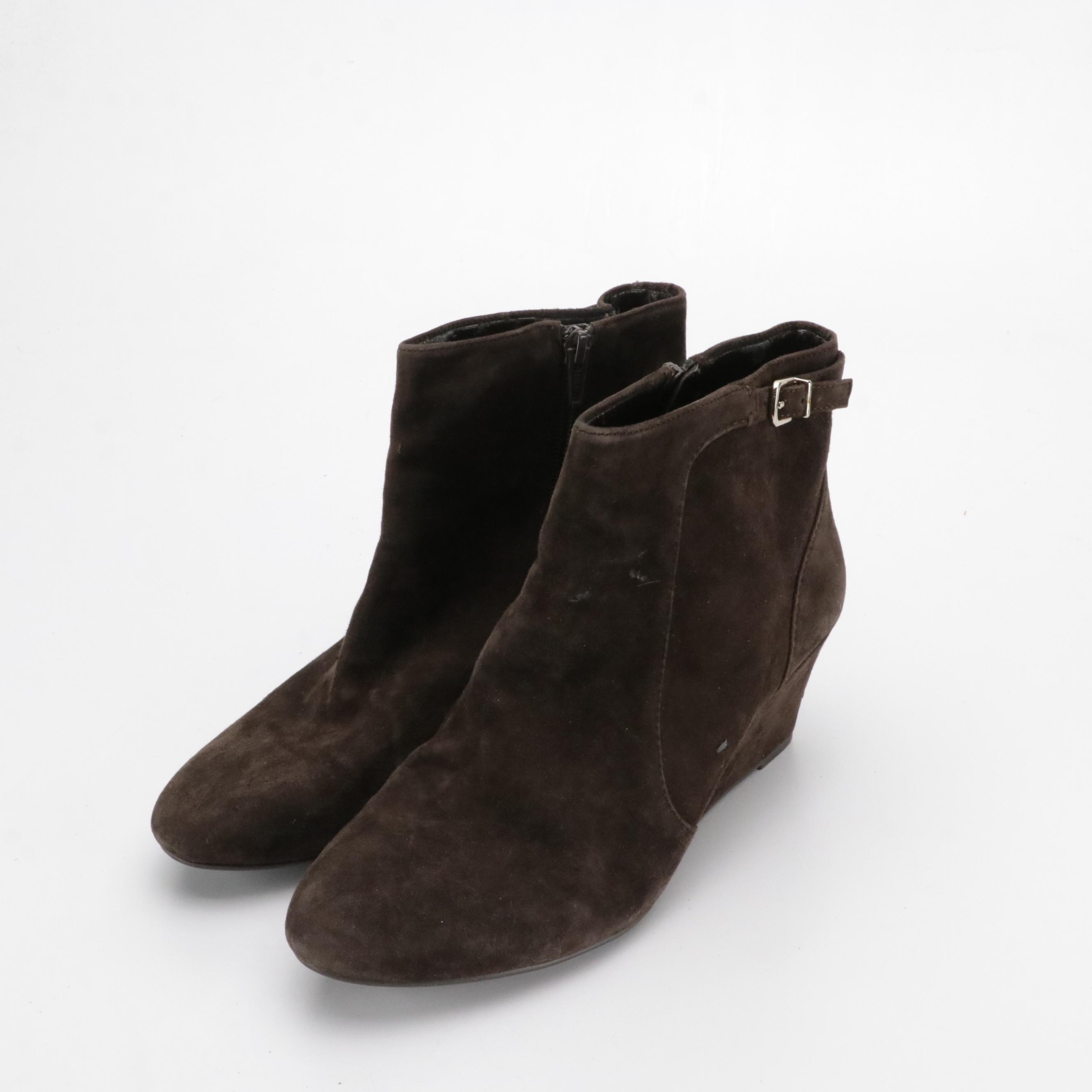 Antonio Melani, Bandolino, and Nine West Suede Wedge Boots