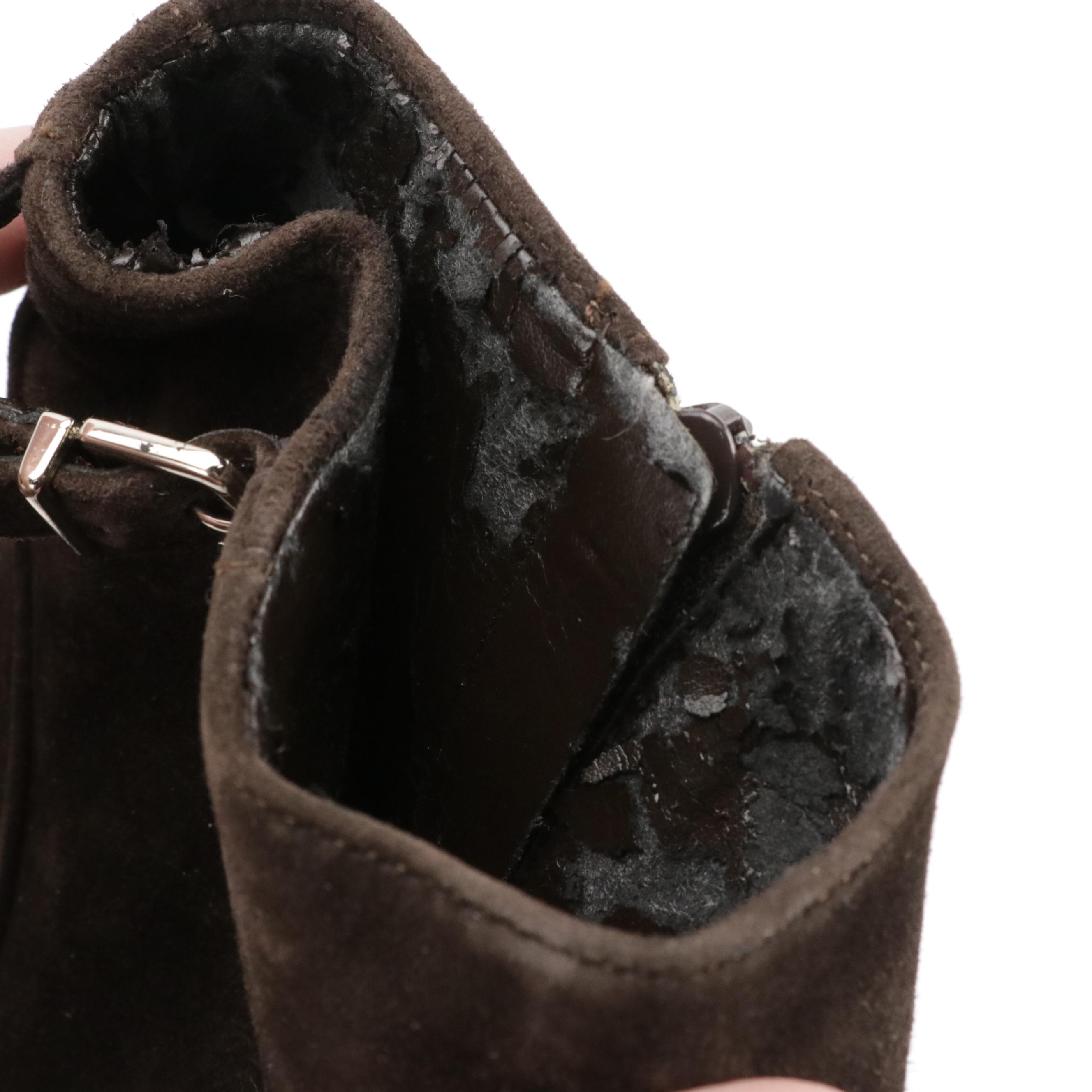 Antonio Melani, Bandolino, and Nine West Suede Wedge Boots