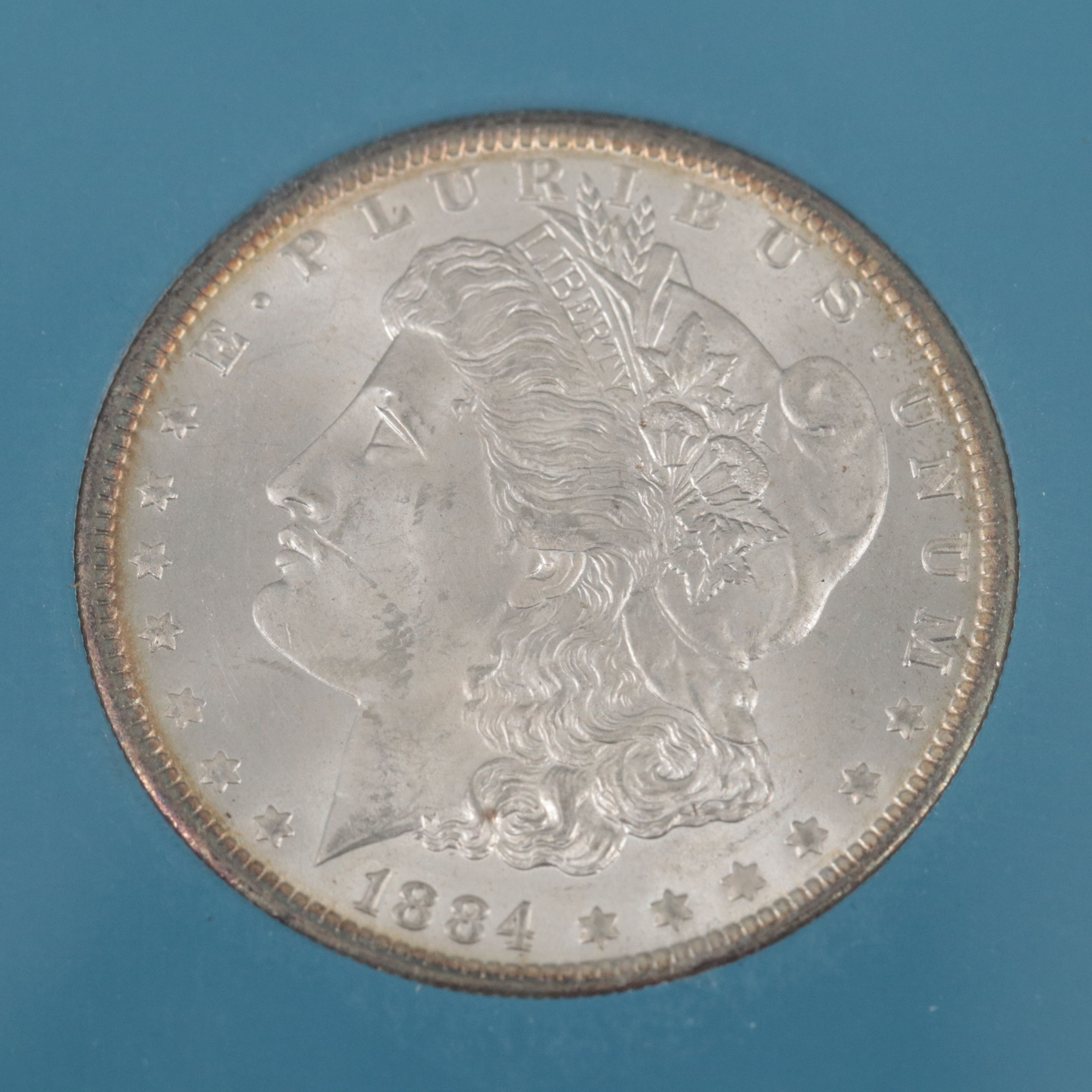 1884-O Morgan Silver Dollar