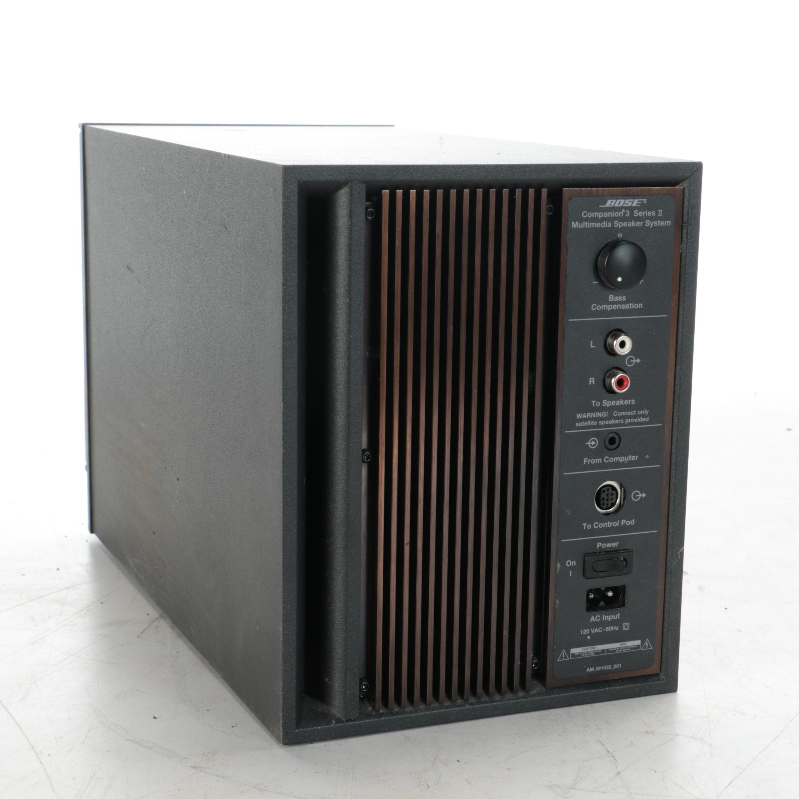 Bose Companion 3 Series II Multimedia Speaker System