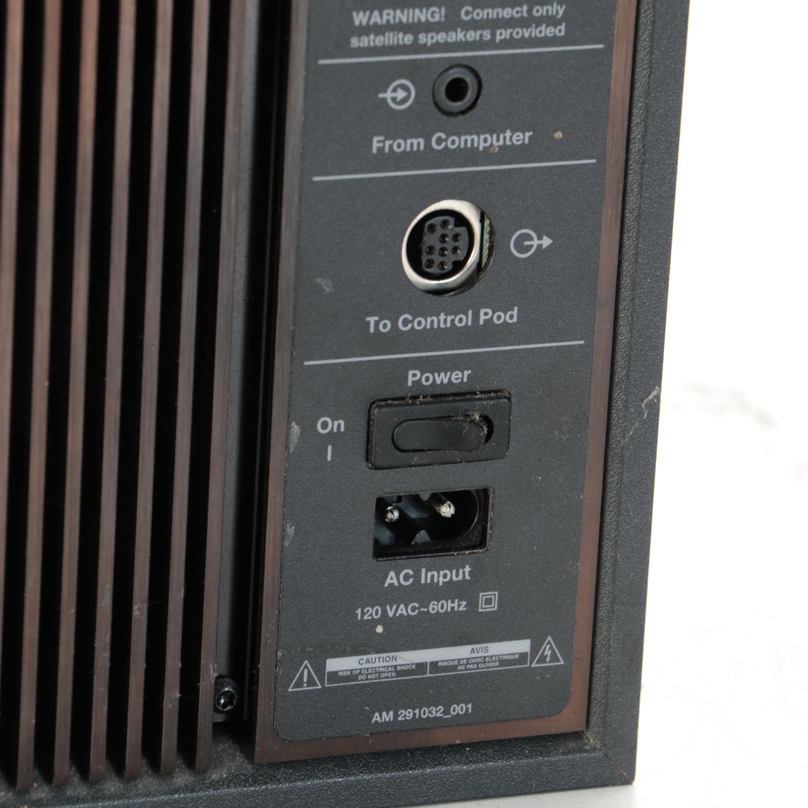 Bose Companion 3 Series II Multimedia Speaker System