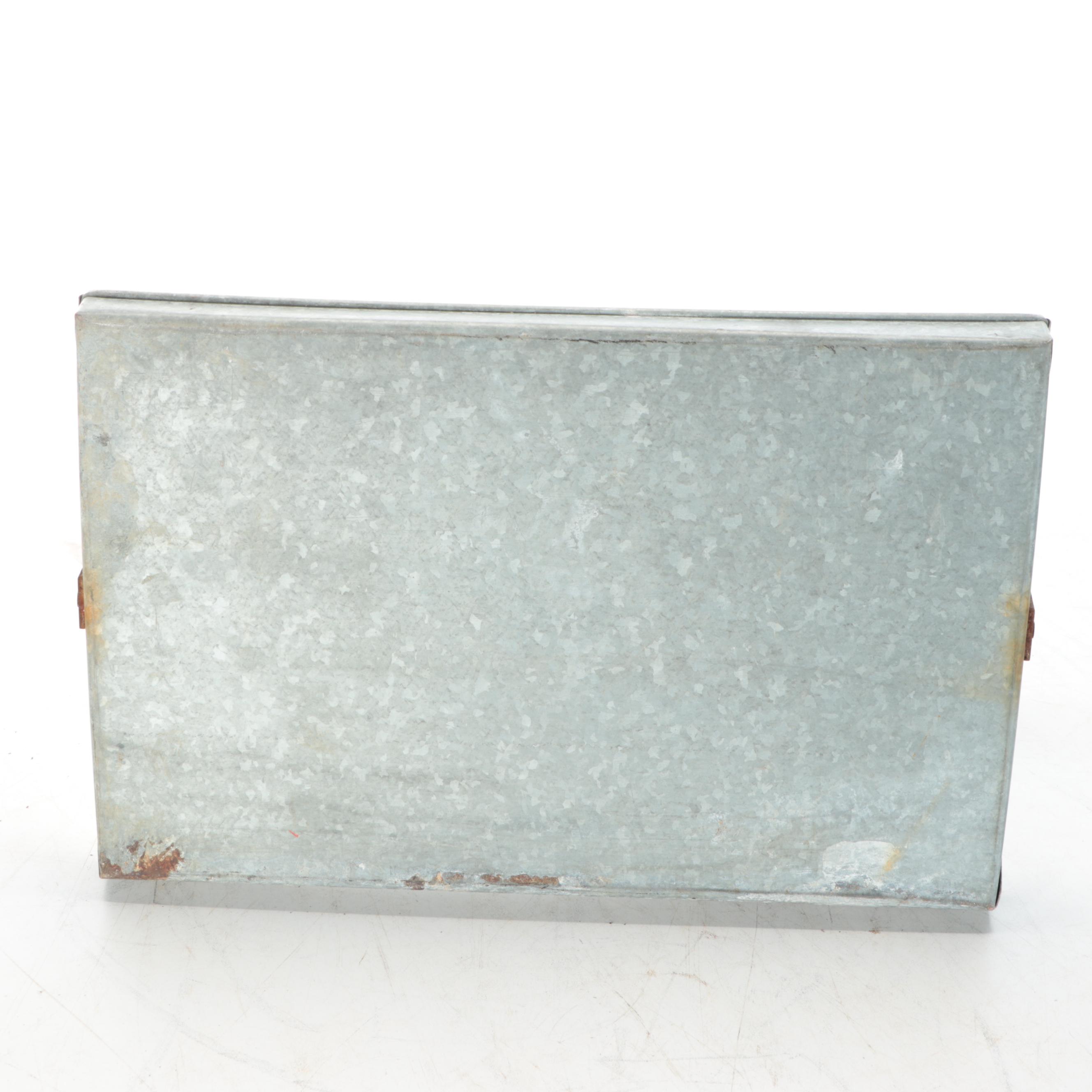 Galvanized Steel Gardening Trays and Planter