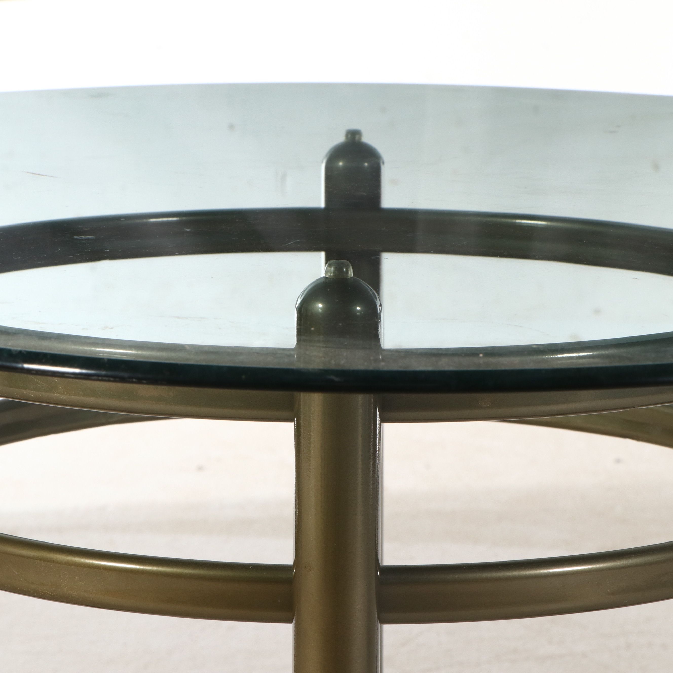 Chromecraft Five-Piece Powder Coated Metal Dining Set