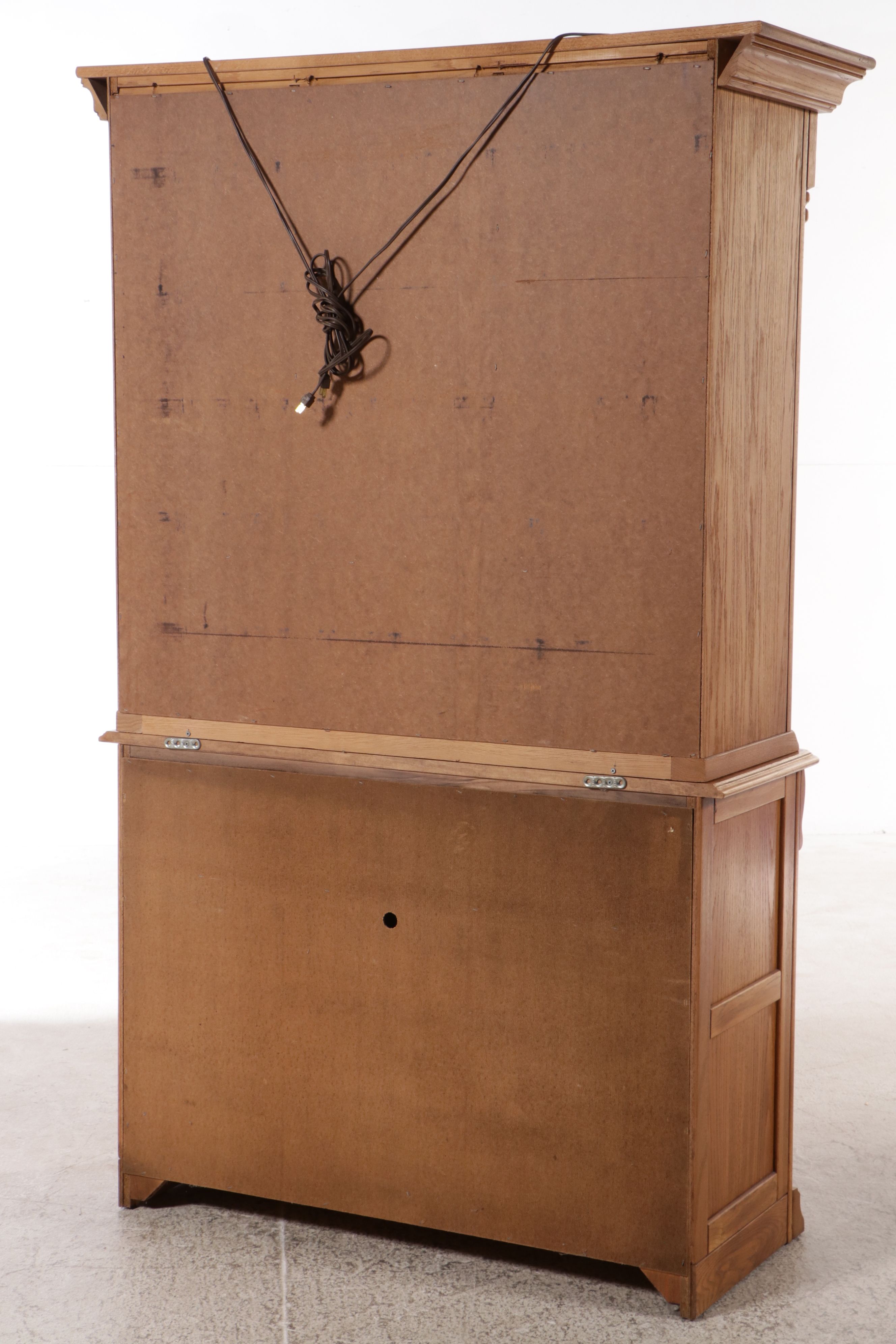 Keepsakes Victorian Style Oak Hutch