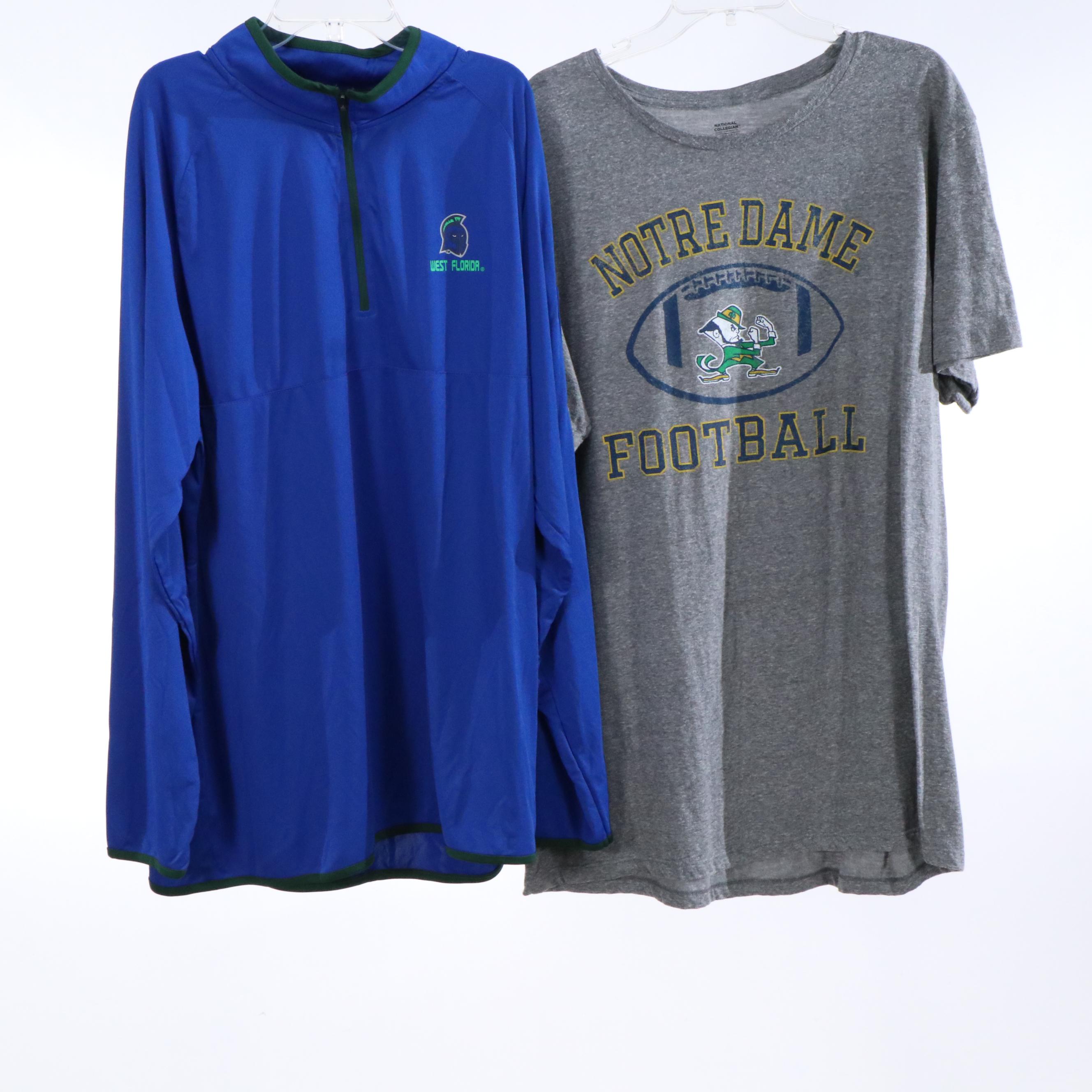 Kevin Gowdy Signed Baseball Jersey with Football Shirts and More