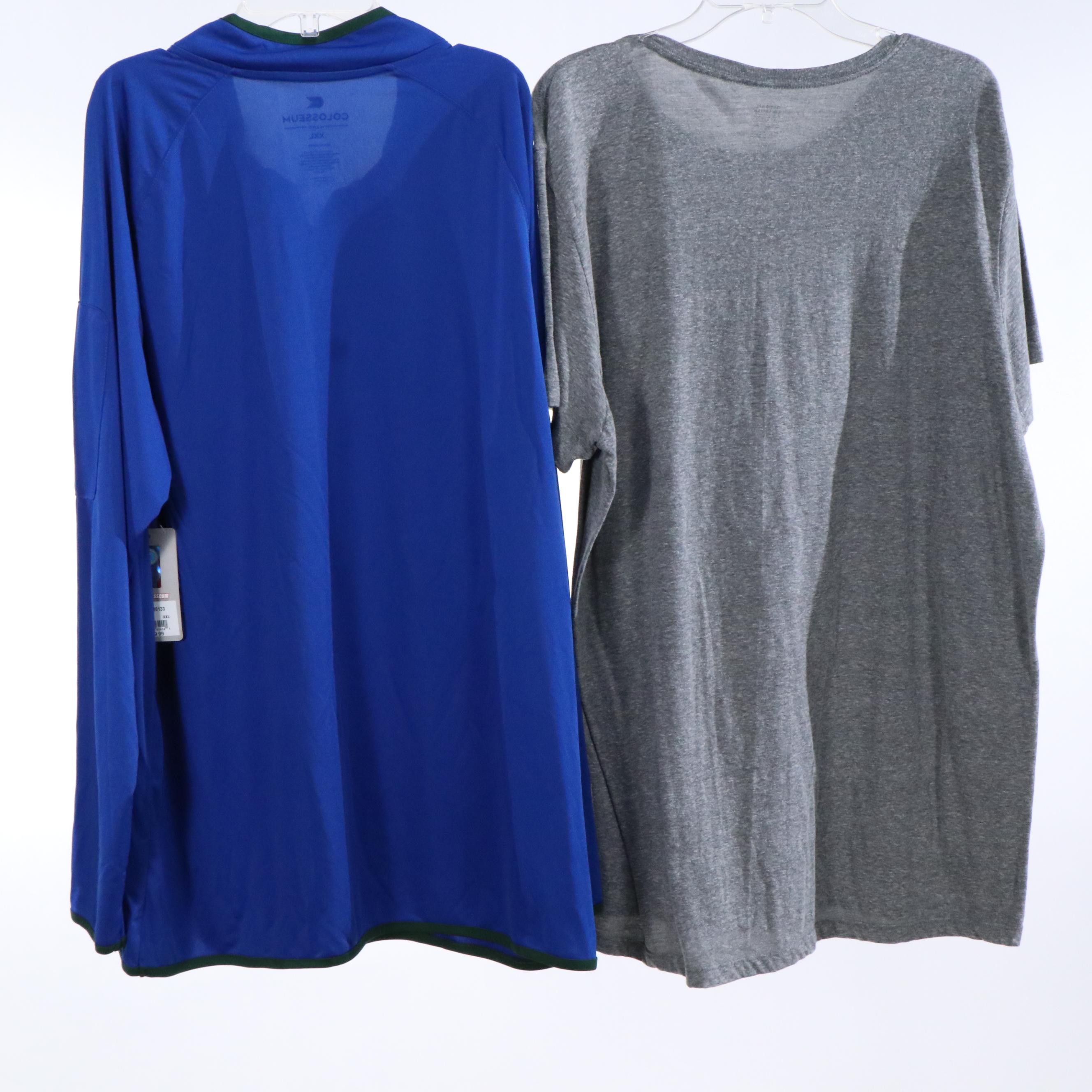 Kevin Gowdy Signed Baseball Jersey with Football Shirts and More