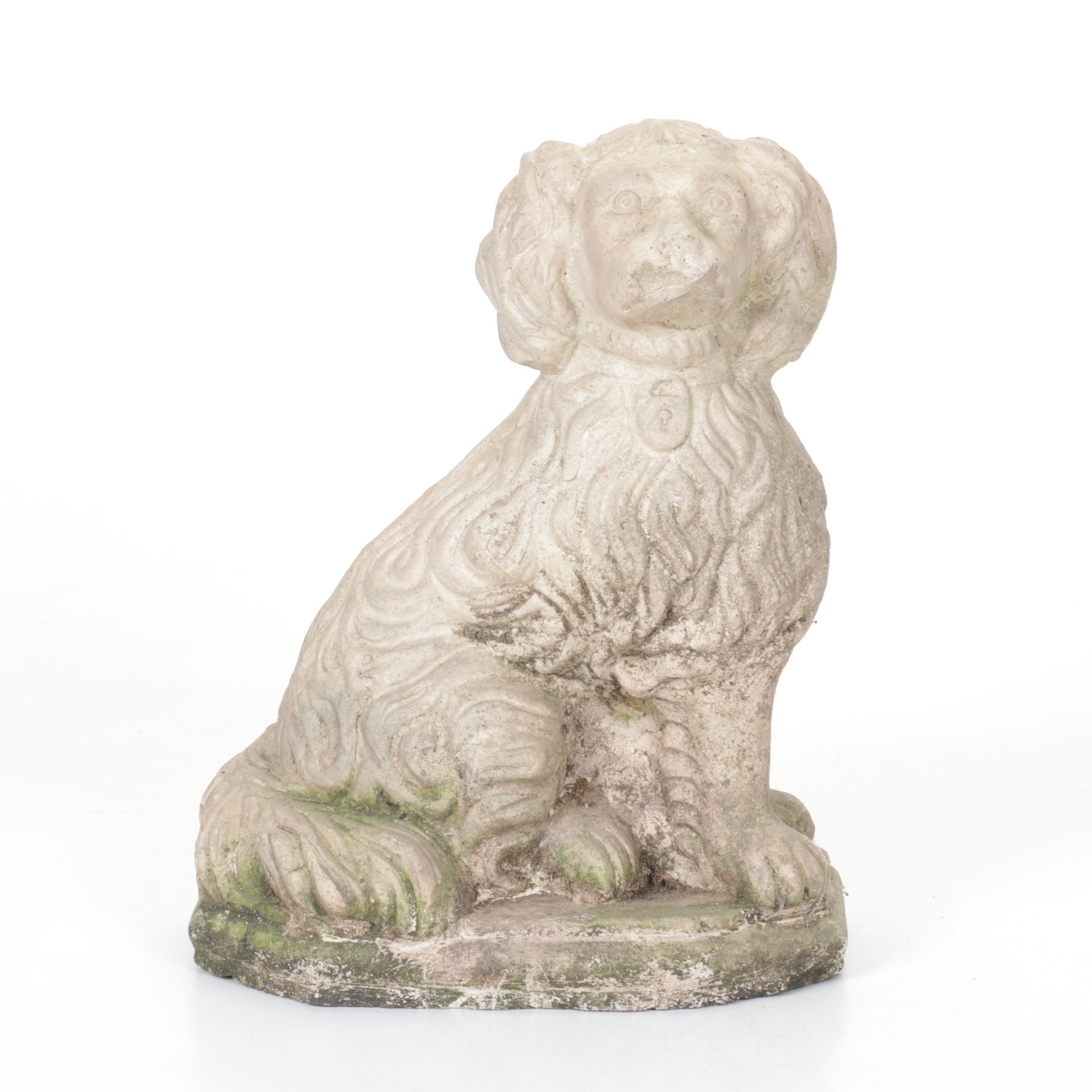 Staffordshire Spaniel Garden Statue