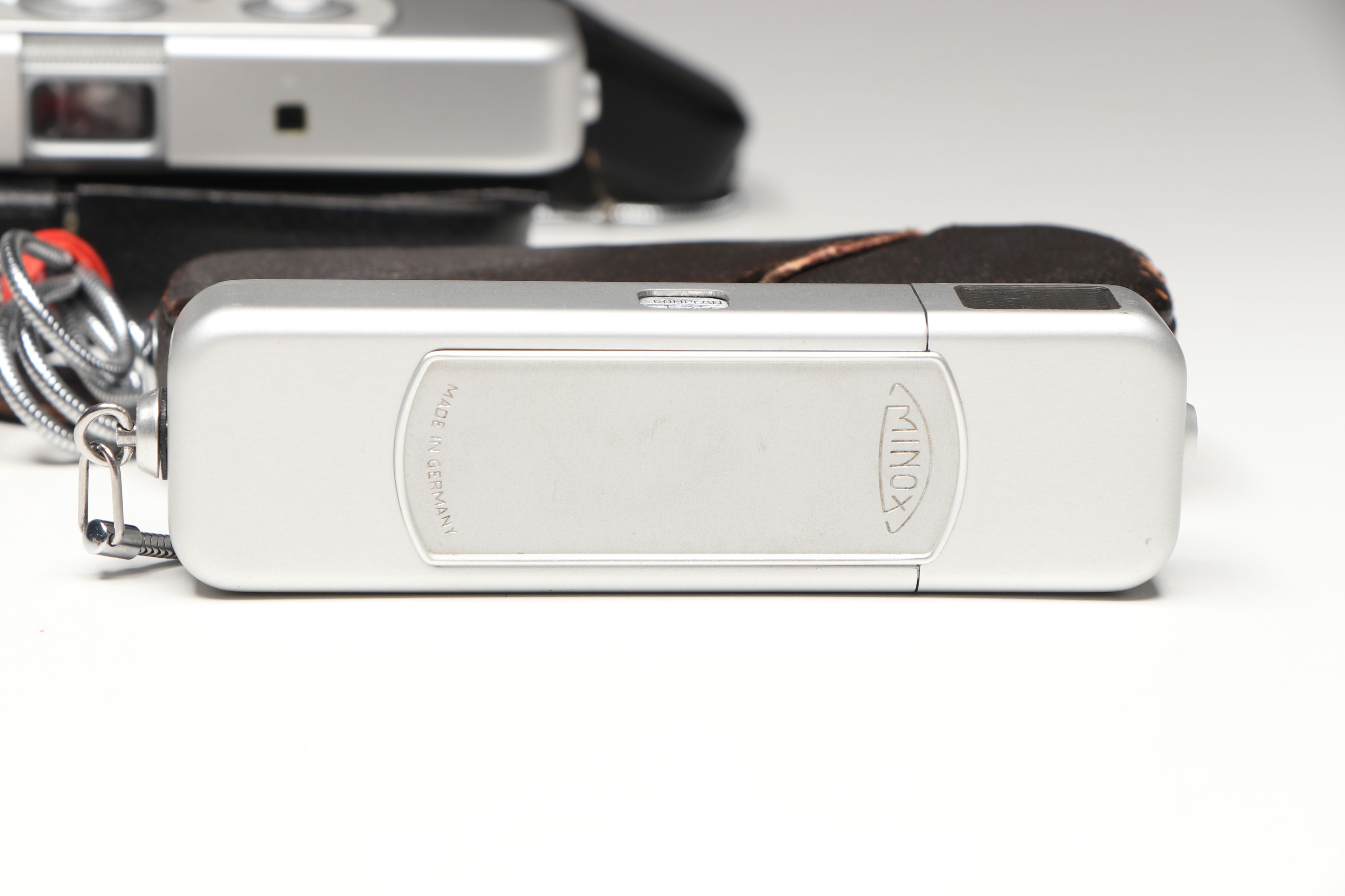 Minox Subminiature Cameras with Leather Cases