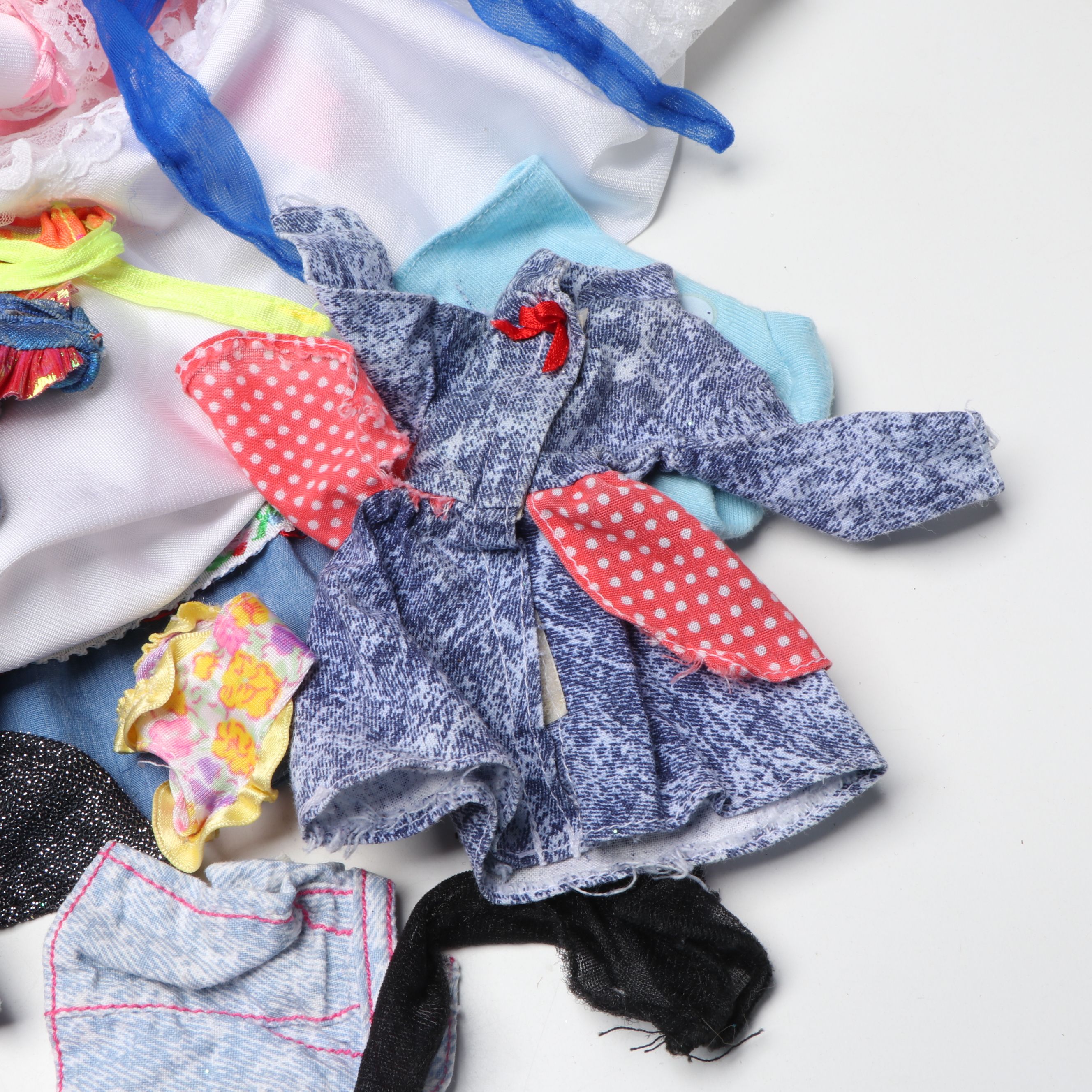 Mattel Barbie and Other Dolls with Clothing & Other Fabric Accessories