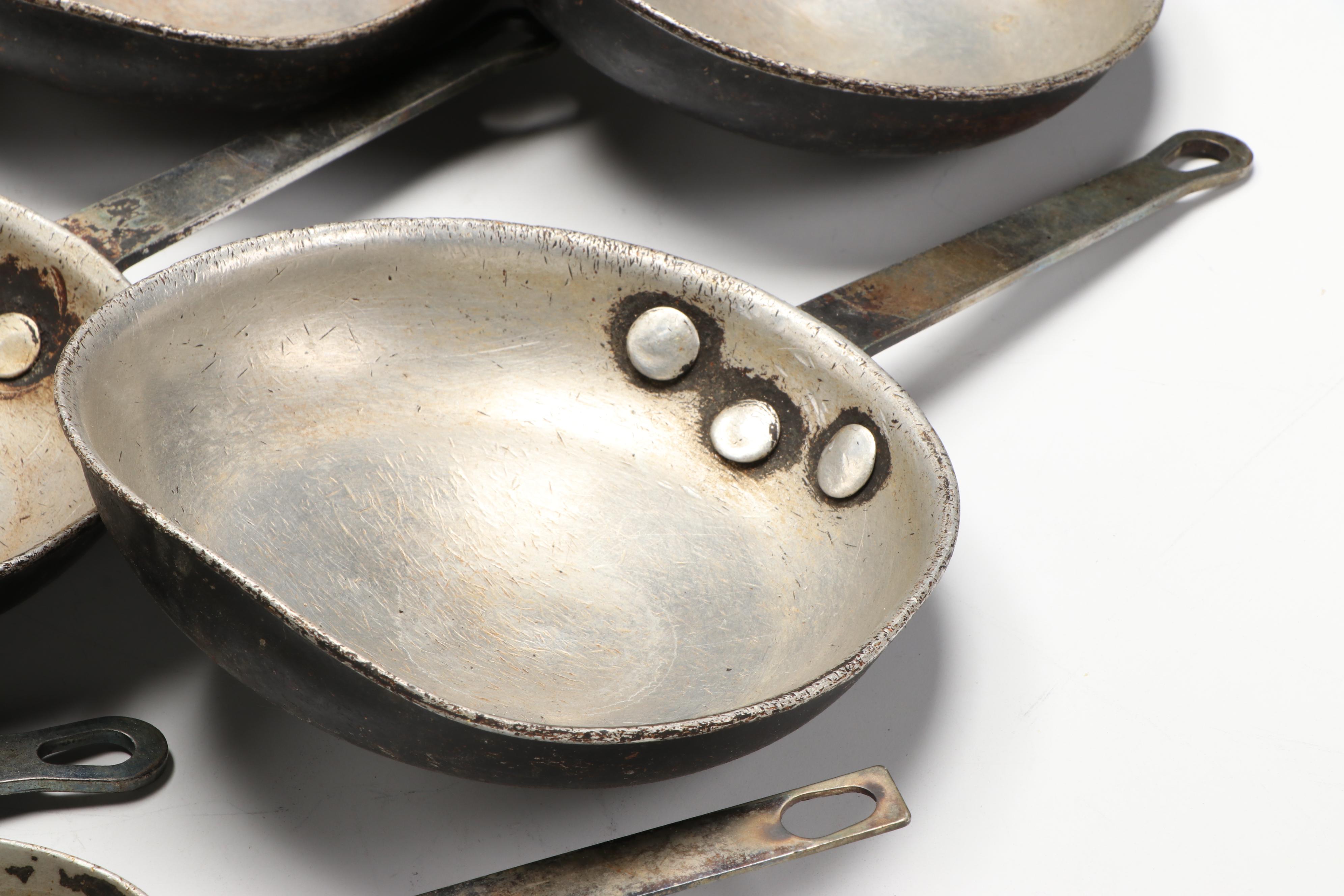 Commercial Grade Stainless Steel Saucepans and Frying Pans