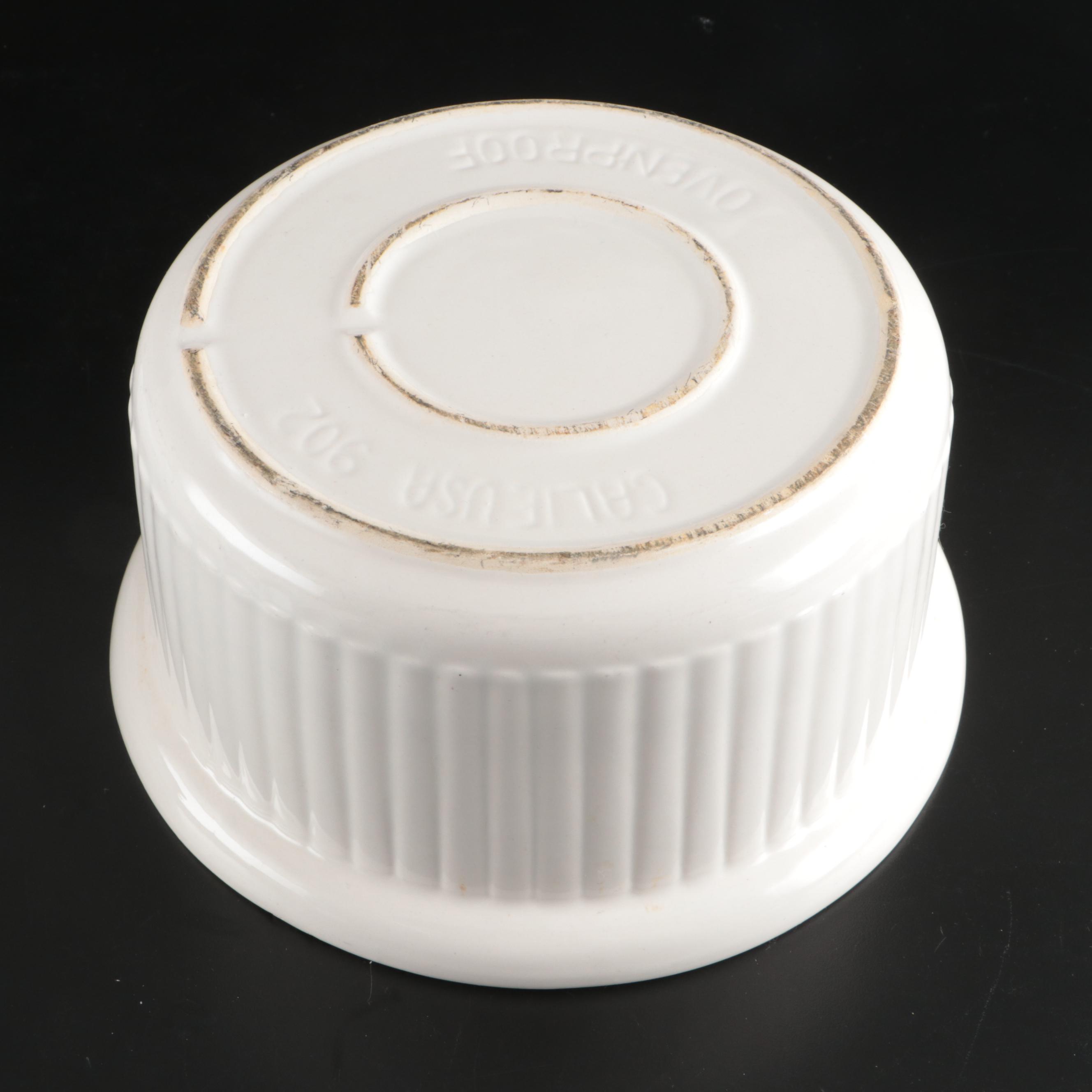 French Le Creuset Enameled Saucepan with Cordon Bleu and Other Kitchen Tools