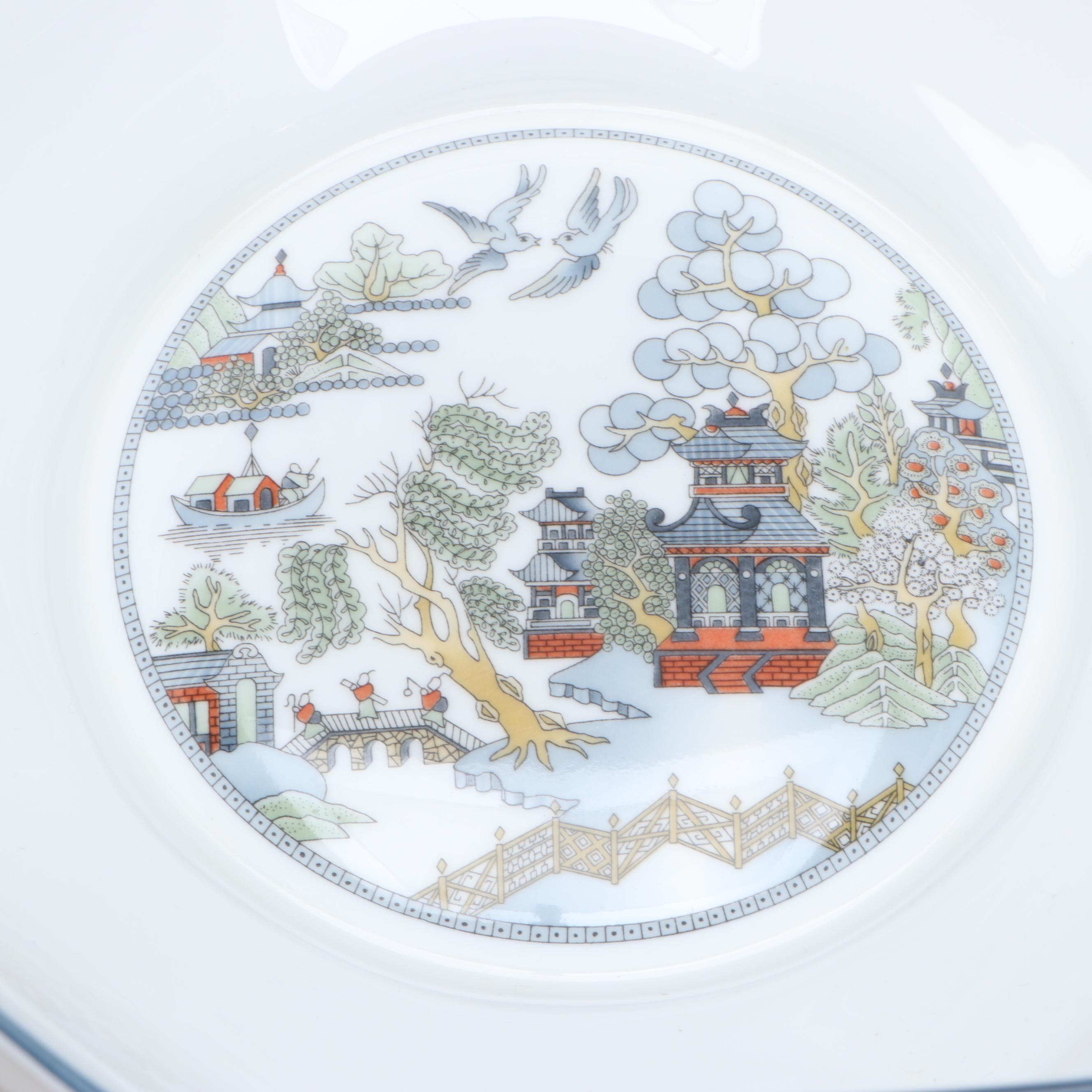 Wedgwood "Chinese Legend" Octagonal Bone China Bowl, 1987–1993