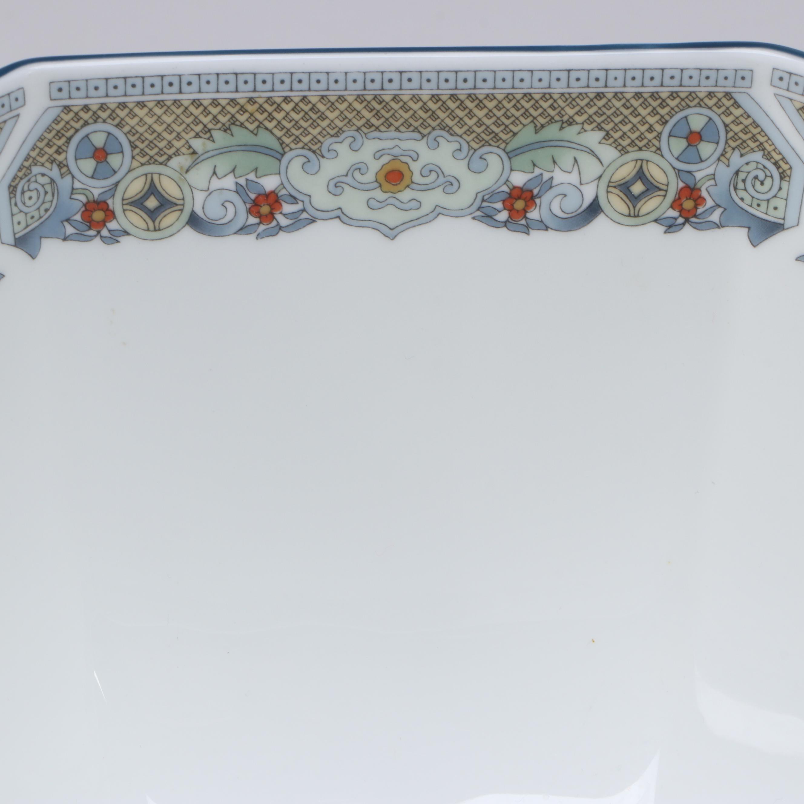 Wedgwood "Chinese Legend" Octagonal Bone China Bowl, 1987–1993