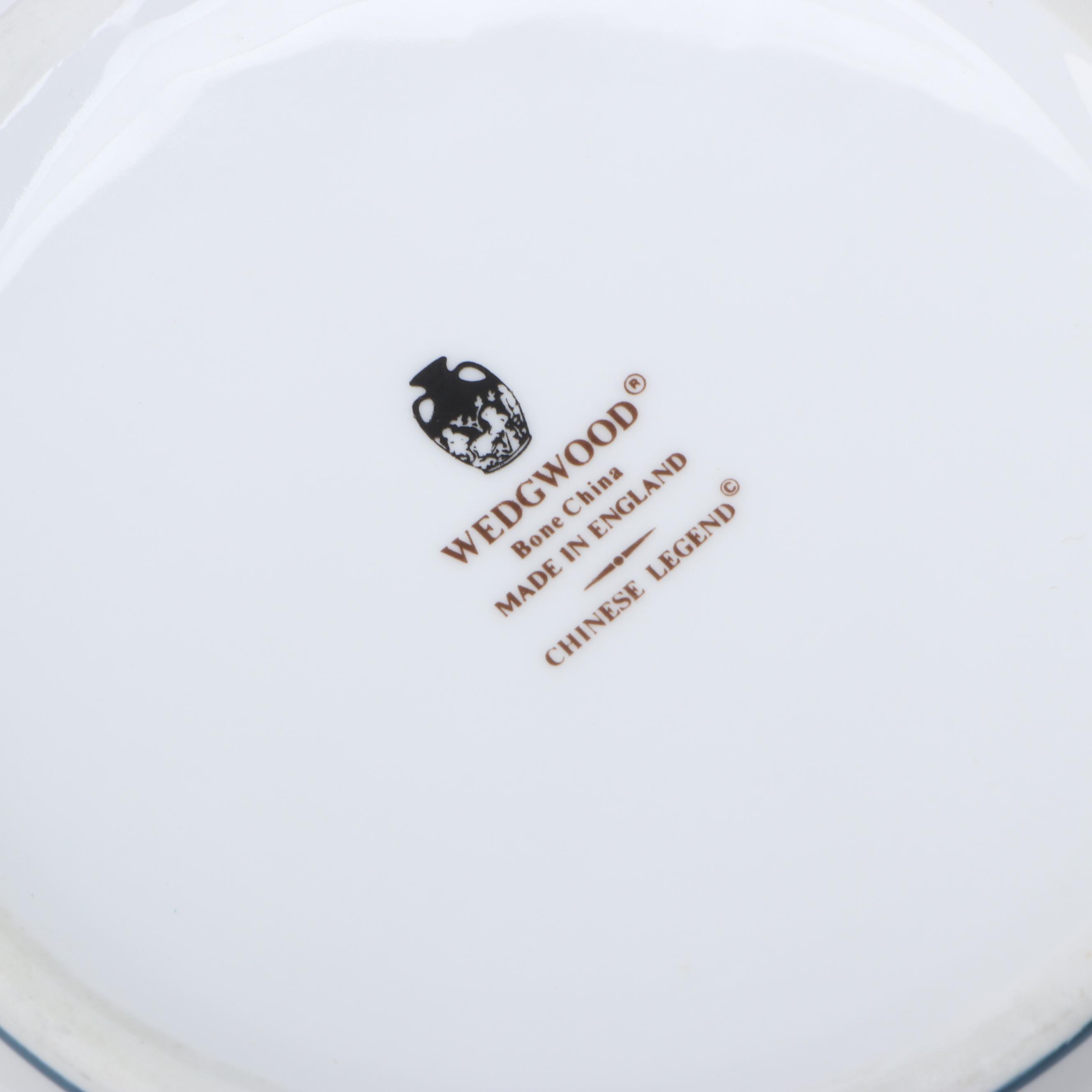 Wedgwood "Chinese Legend" Octagonal Bone China Bowl, 1987–1993