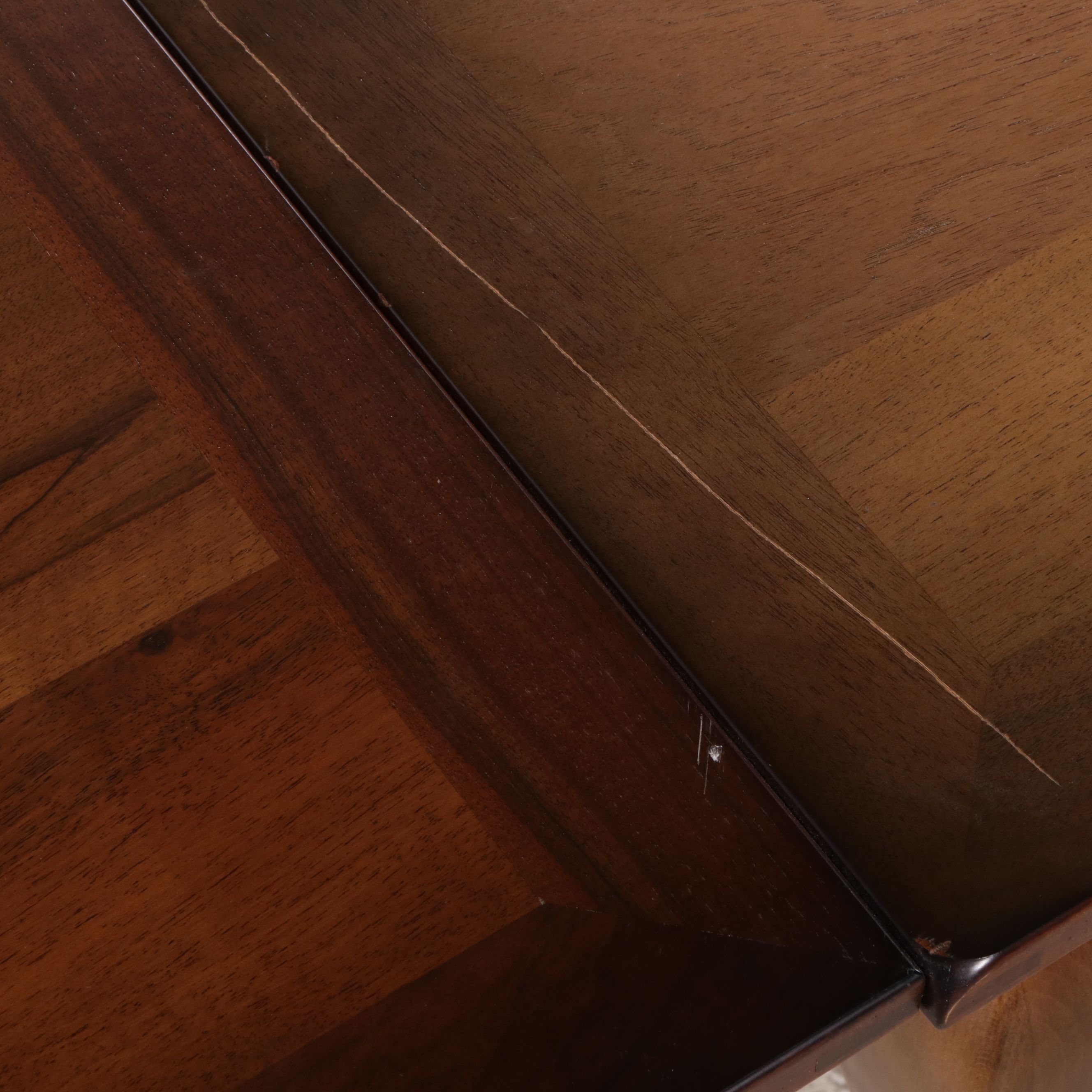 French Provincial Style Acacia Draw-Leaf Dining Table