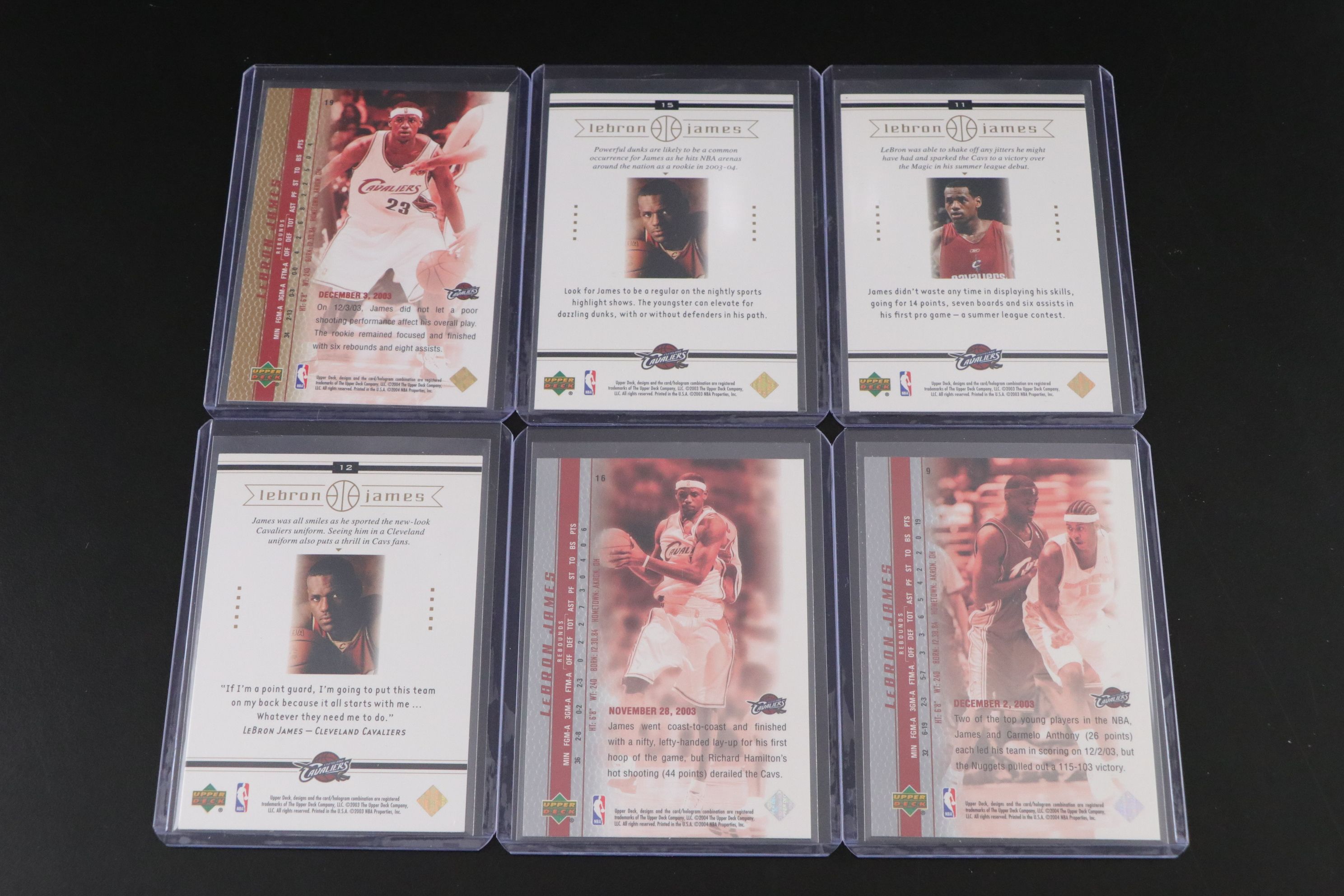 LeBron James NBA Trading Card Collection, 2003–2022