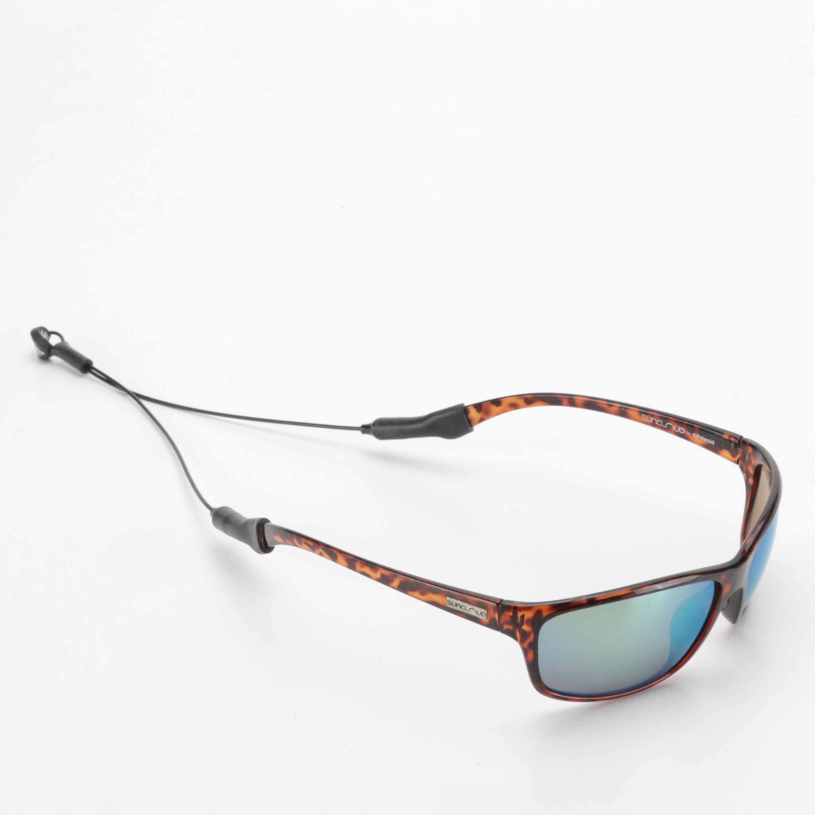 Suncloud by Polaroid Sentry Polarized and Persol Square Framed Sunglasses