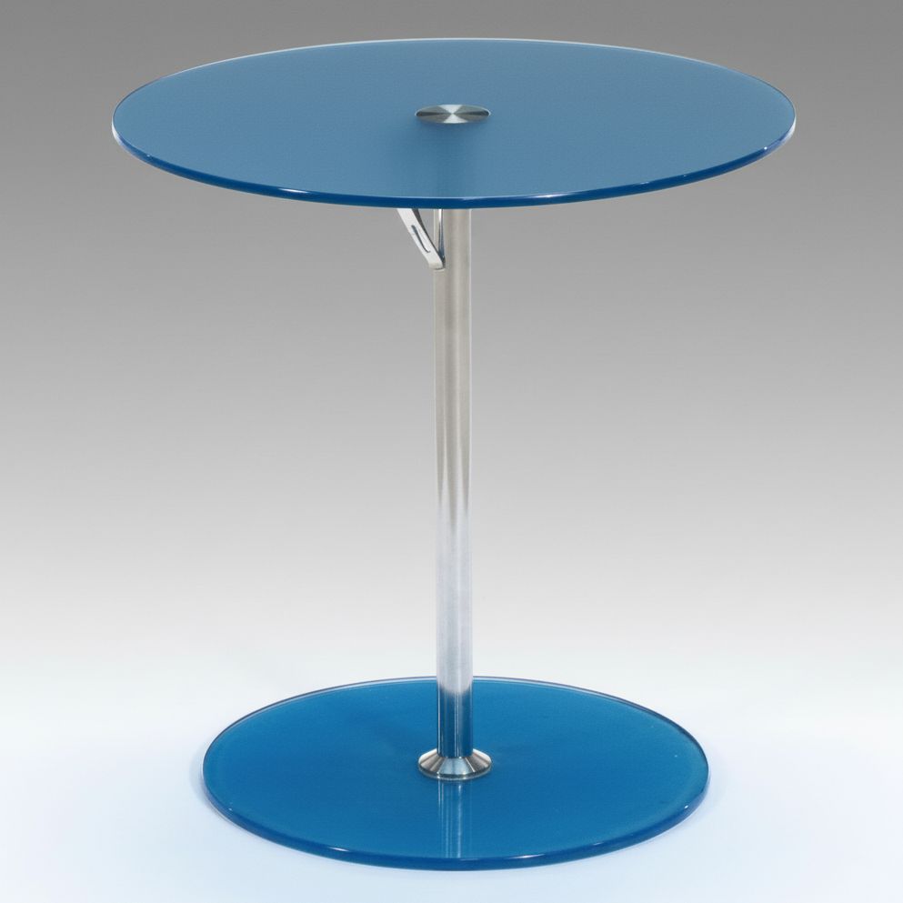 Modern Glass Accent Table