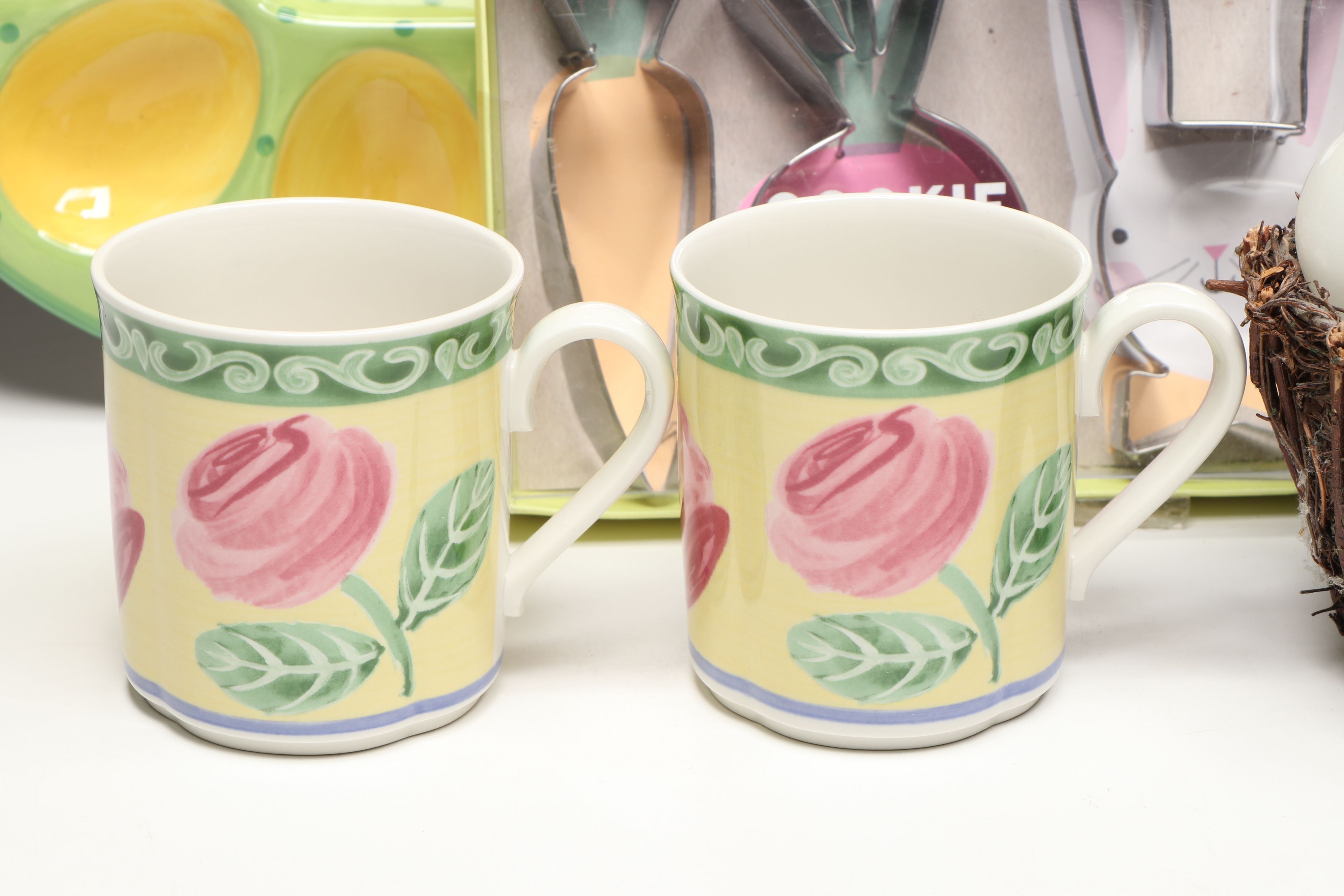 Williams-Sonoma Glass Bunny Candle Holders and More Easter Tableware